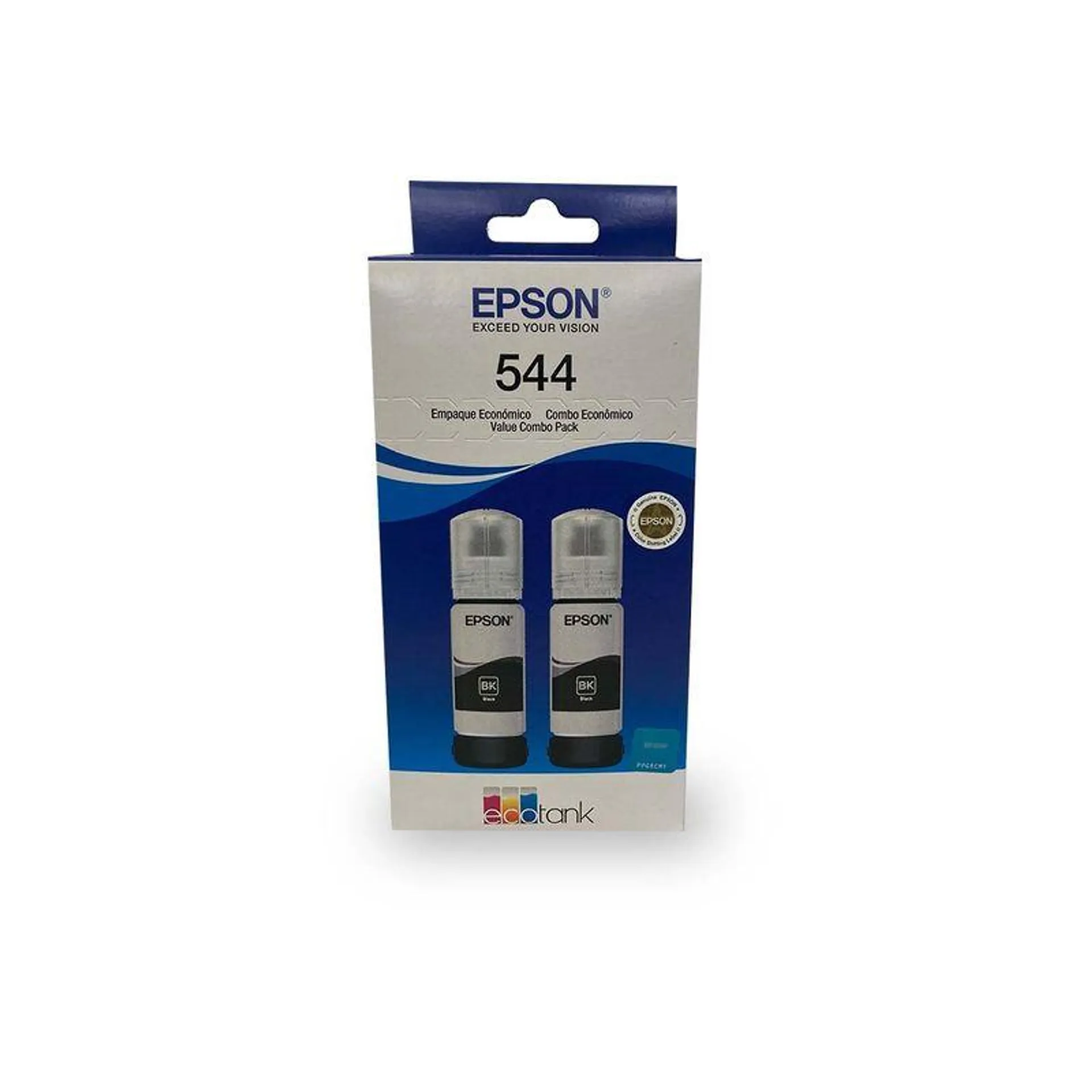 EPSON PACK 02 TINTAS NEGRO T544 - T54412