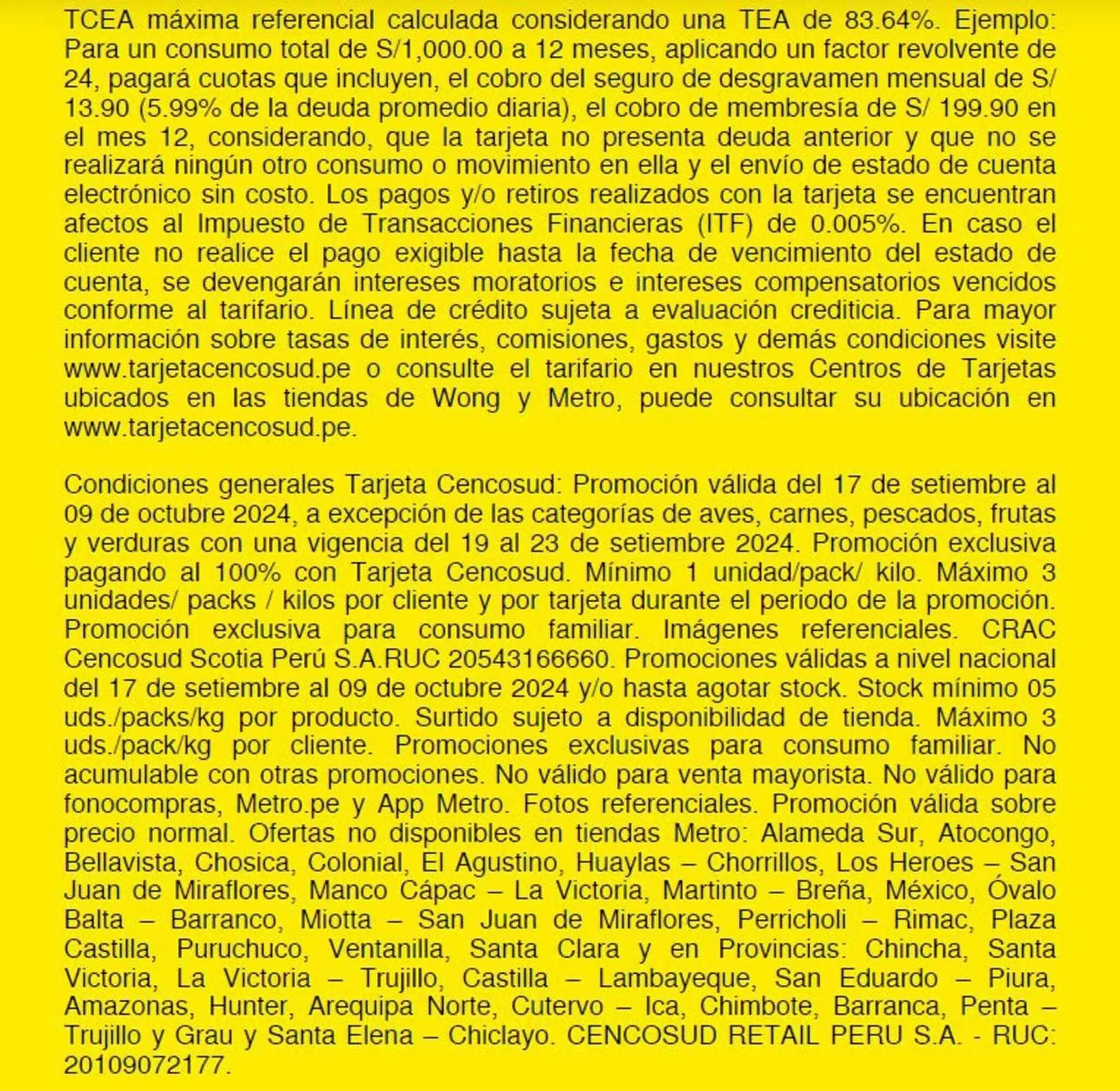 Catalogo de Catálogo Metro 18 de setiembre al 9 de octubre 2024 - Pag 53