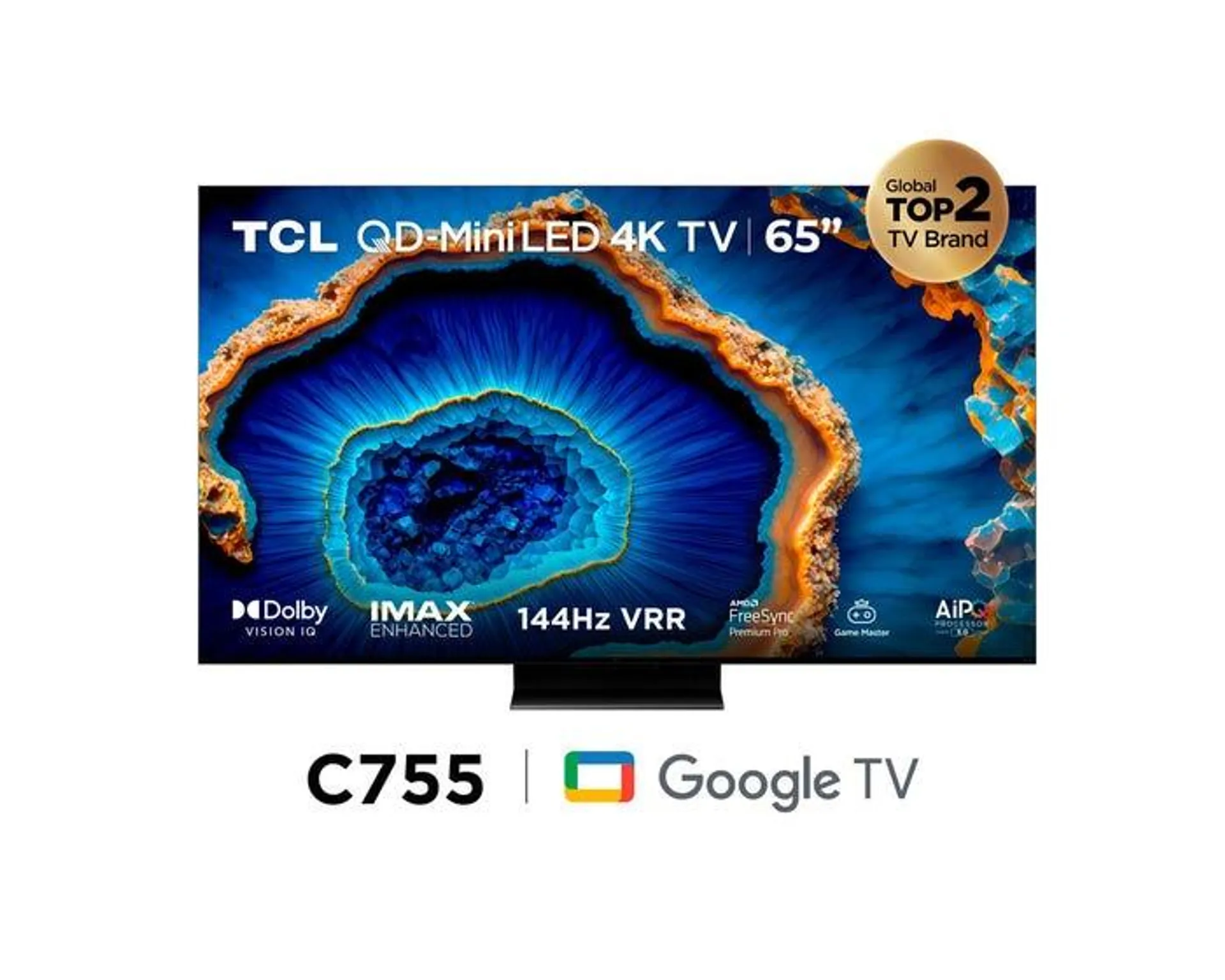 Televisor TCL SMART TV 65" MINI LED 4K UHD 65C755