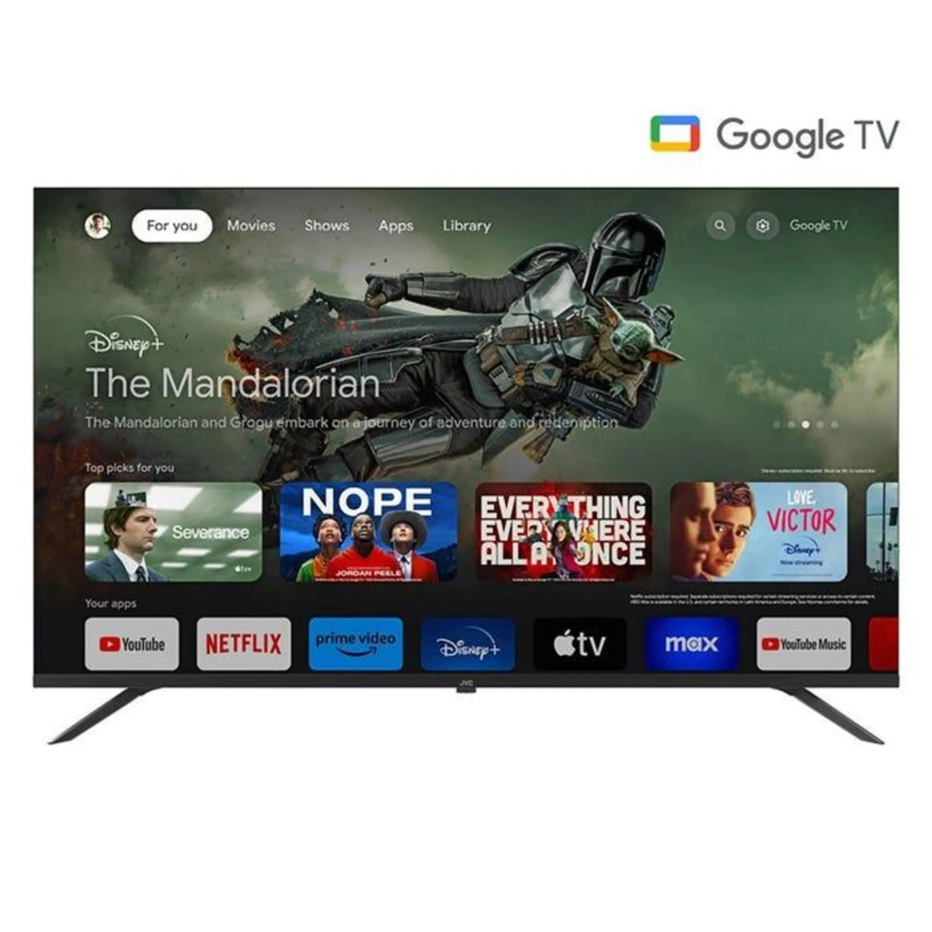 TV JVC 50" 4K Ultra HD Smart TV LT-50KB538