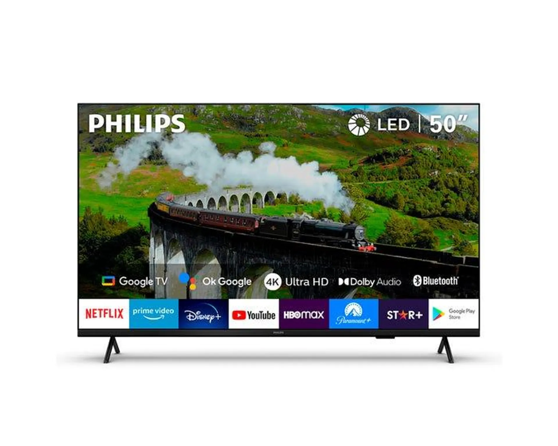 Televisor Philips 50” 4K Ultra HD Google TV 50PUD7408