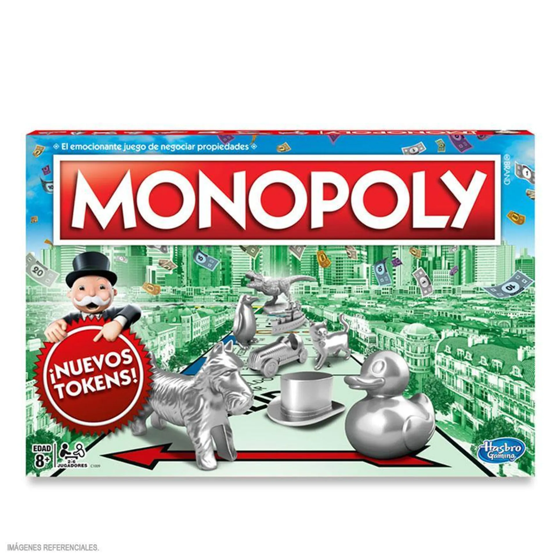 Juego De Mesa Hasbro Gaming Monopoly Clásico