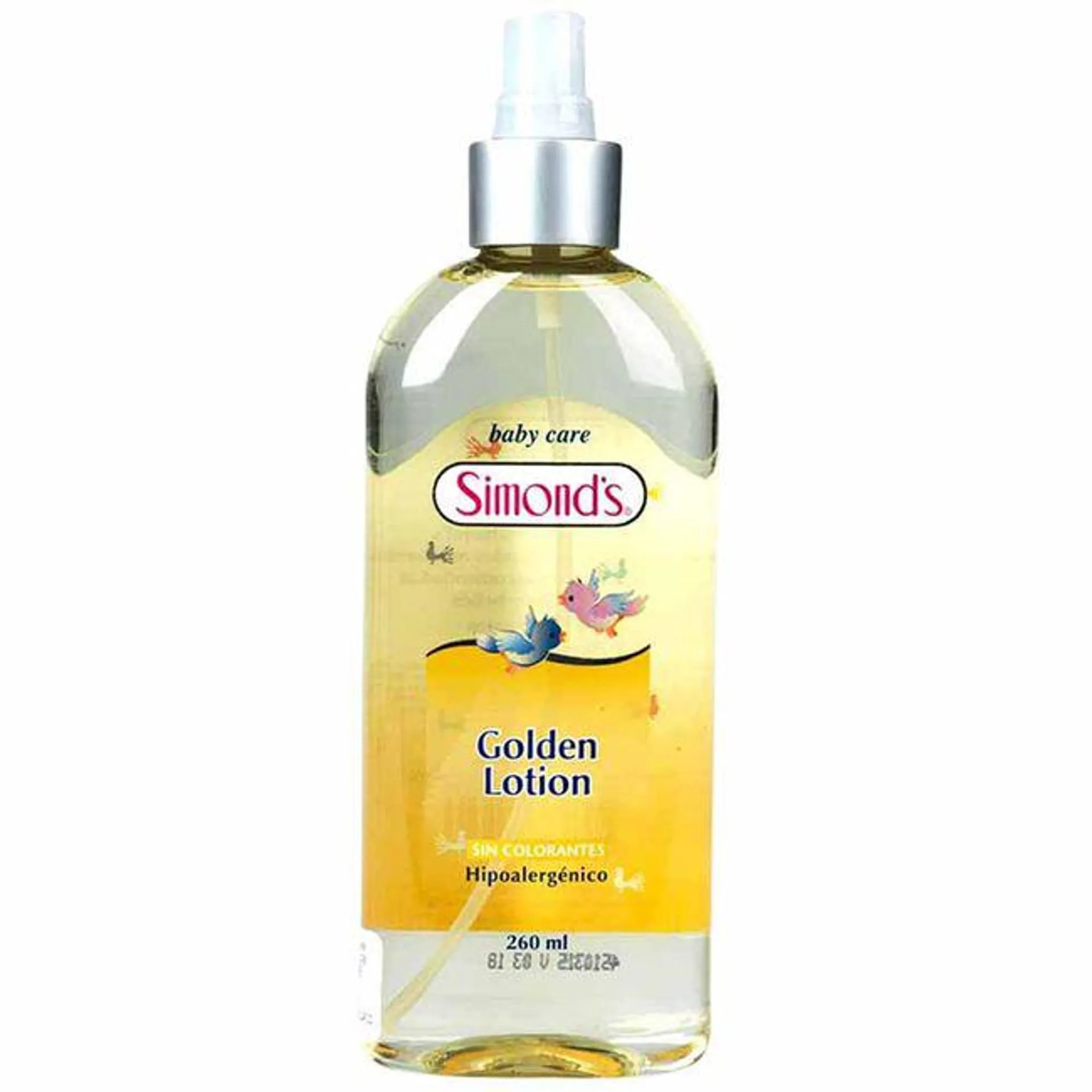 Colonia para Bebé SIMOND'S Golden Lotion Botella 260ml