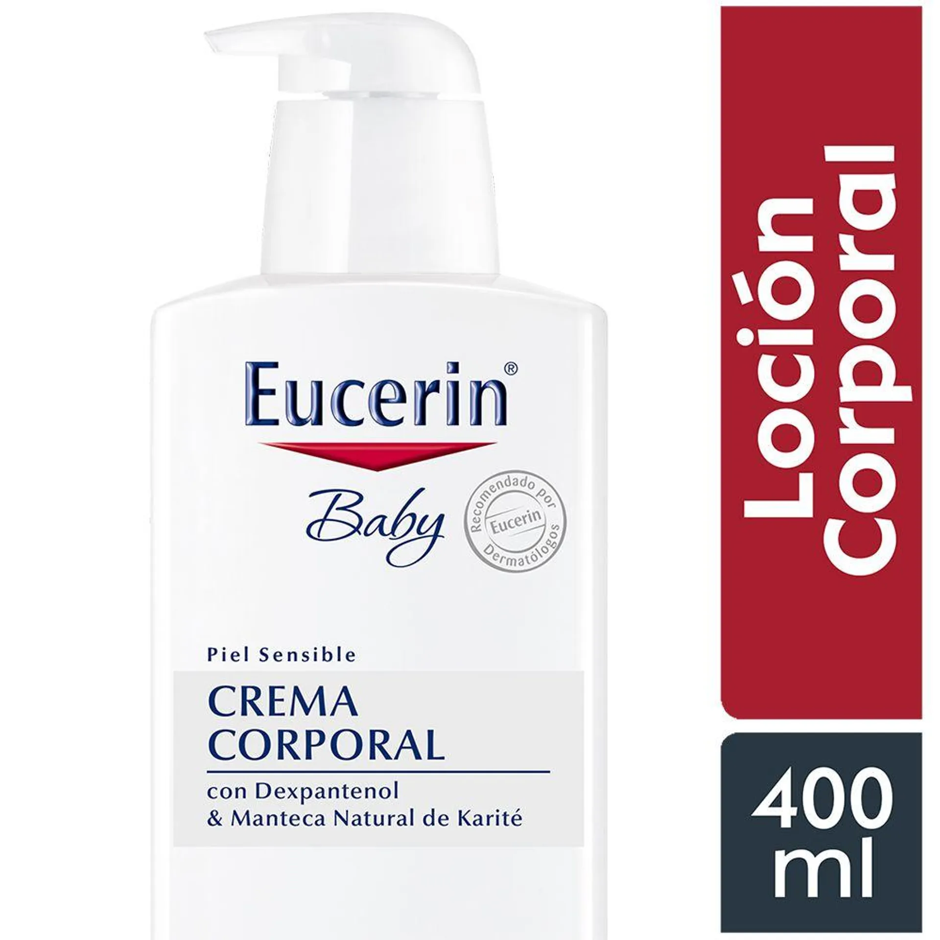 Eucerin Baby Crema Corporal - Frasco 400 ML