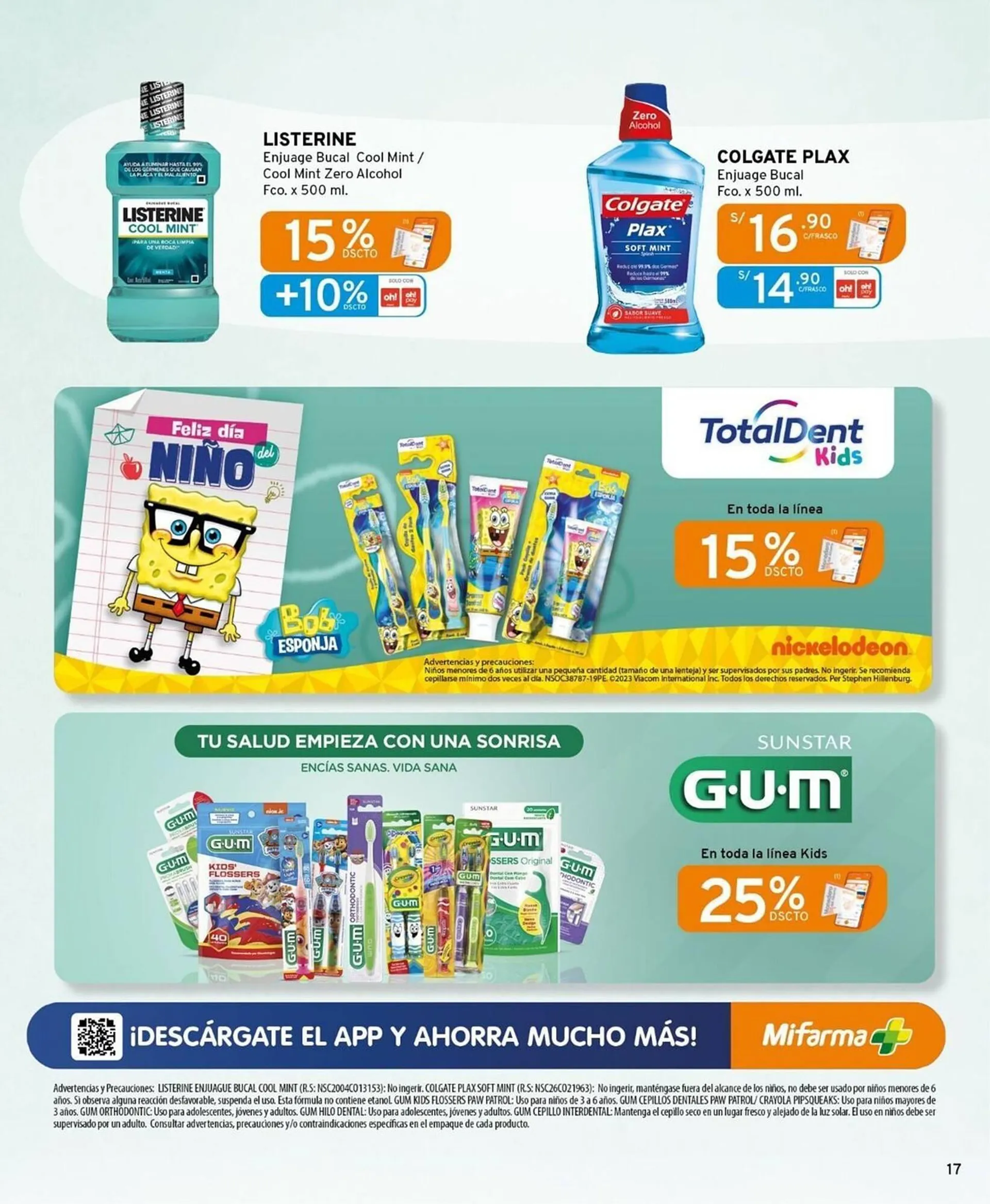 Catalogo de Catálogo Mifarma 2 de octubre al 31 de octubre 2024 - Pag 17