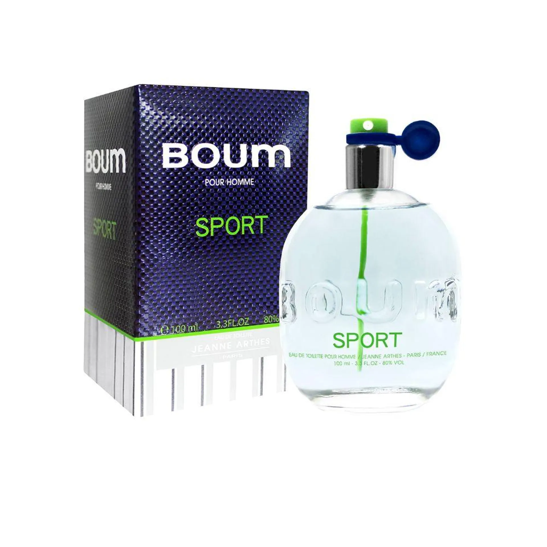 Jeanne Arthes Fragrancia Boum Sport Pour Homme Edt 100 ml