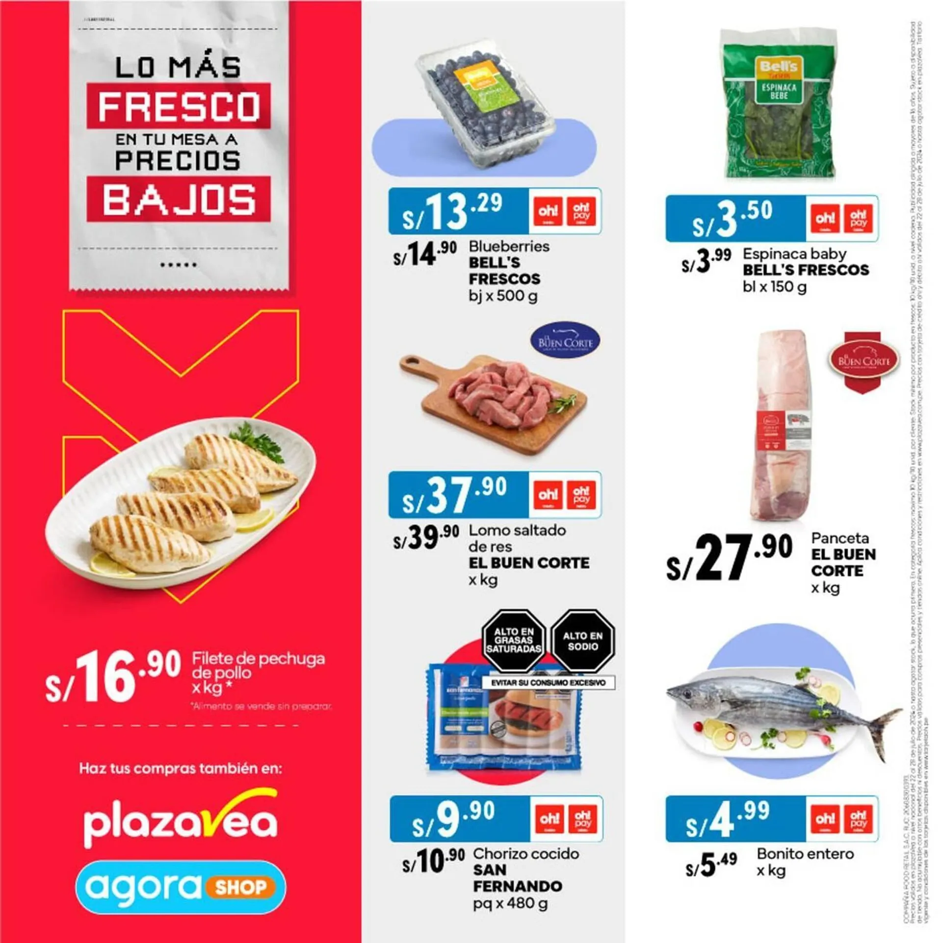 Catalogo de Catálogo Plaza Vea 23 de julio al 28 de julio 2024 - Pag 1