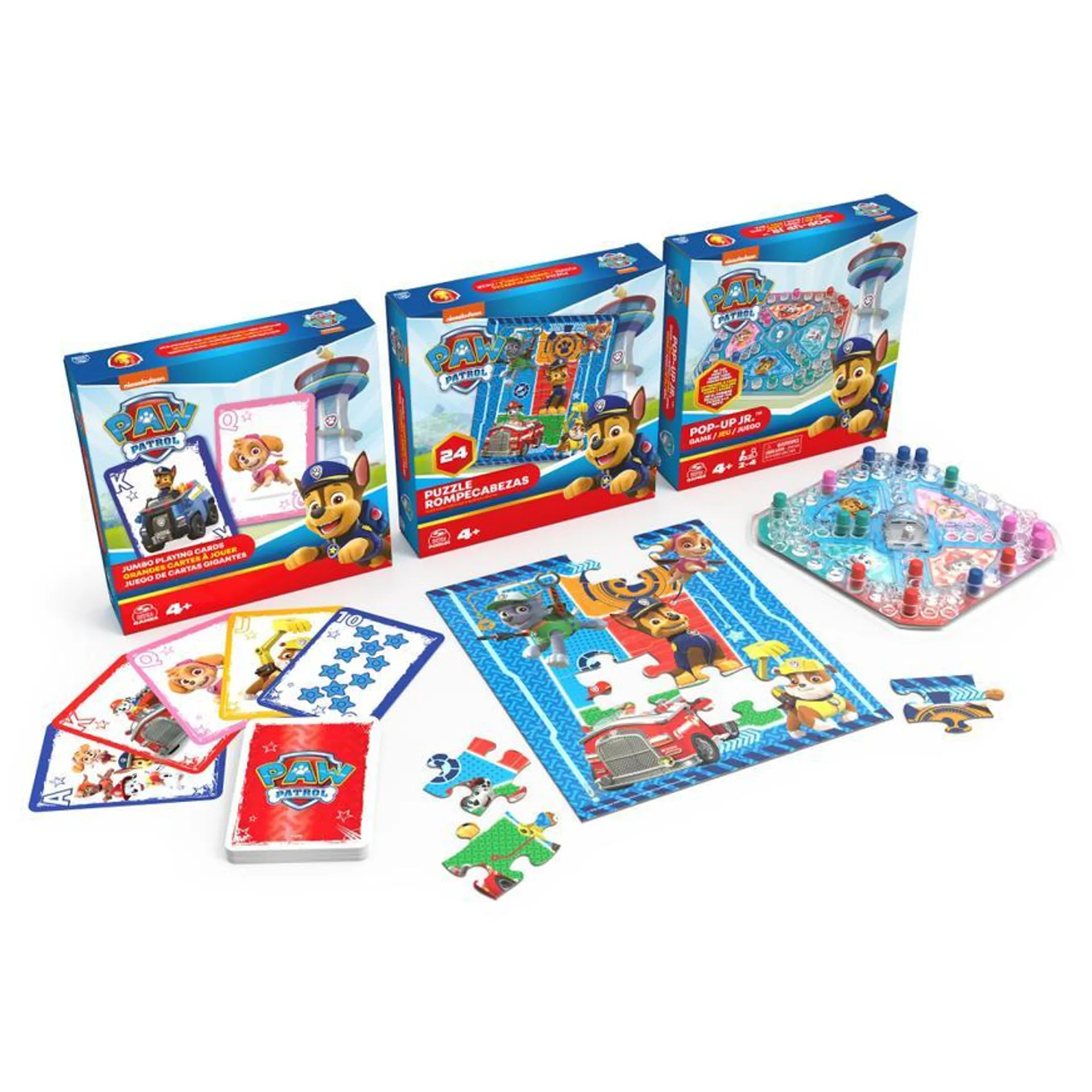 Juegos De Mesa Paw Patrol Pack X 3