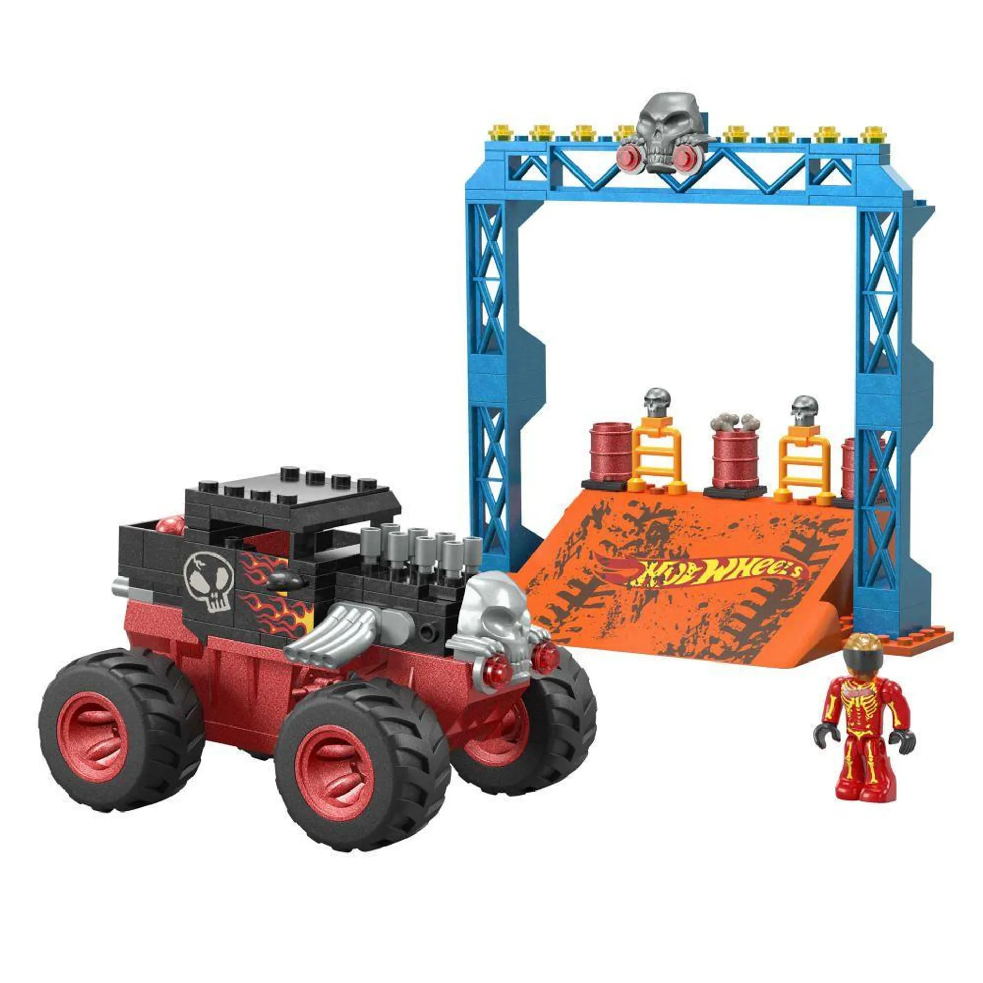 Juguete De Construcción Hot Wheels Bone Shaker