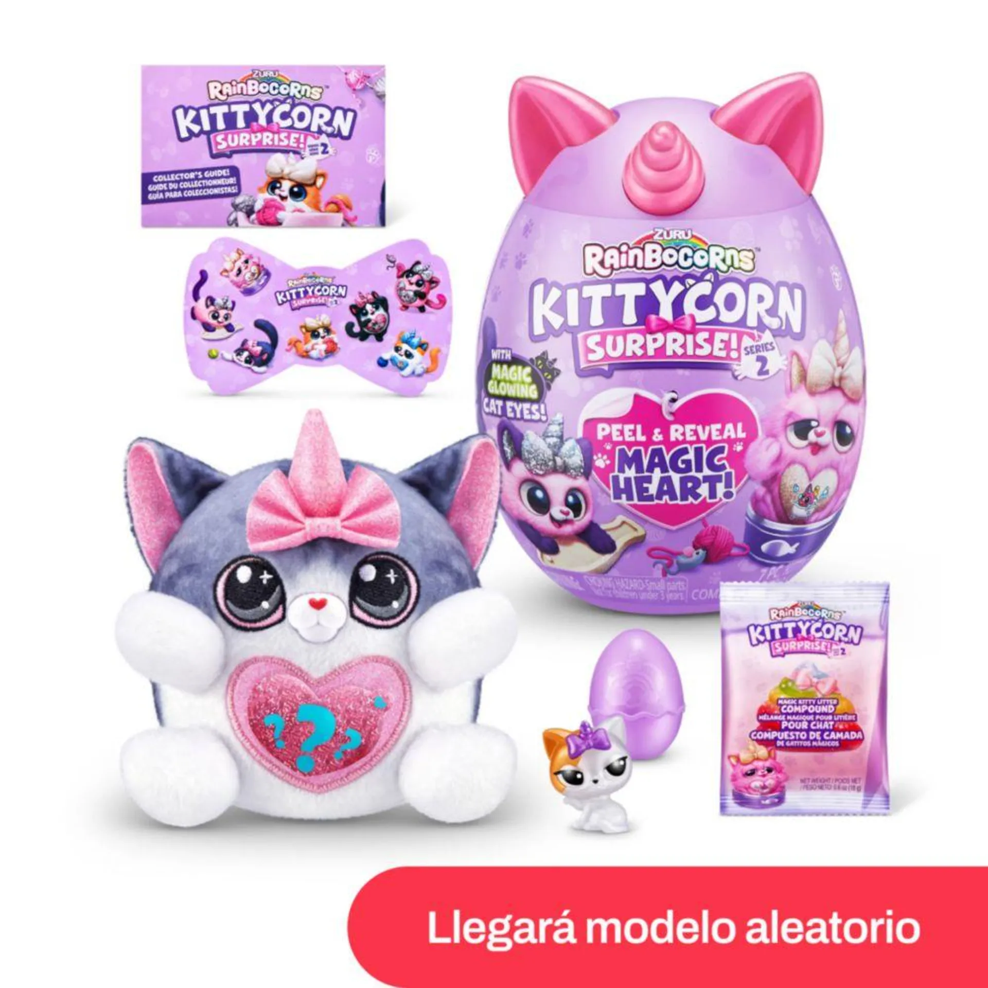 Peluche Rainbocorns Gato Sorpresa