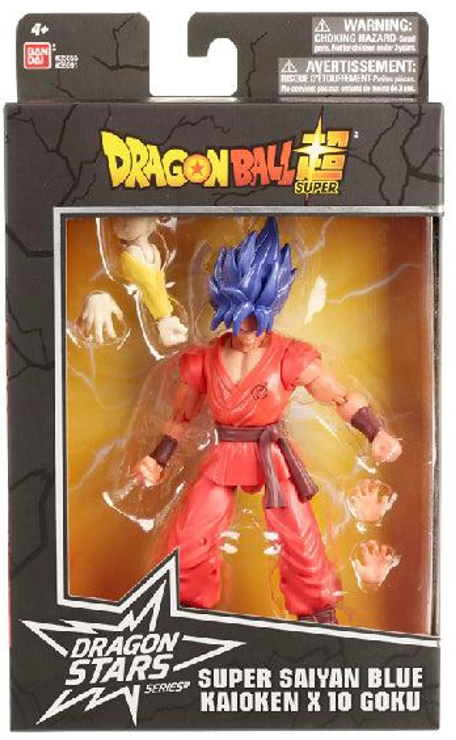 DRAGON BALL FIGURA DE ACCIÓN GOKU AZUL KAIOKEN