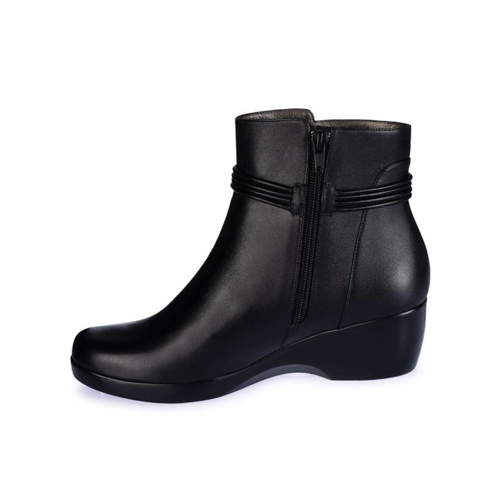 Botin Jodhpur Casual DAYA-2322 Negro Viale Cuero