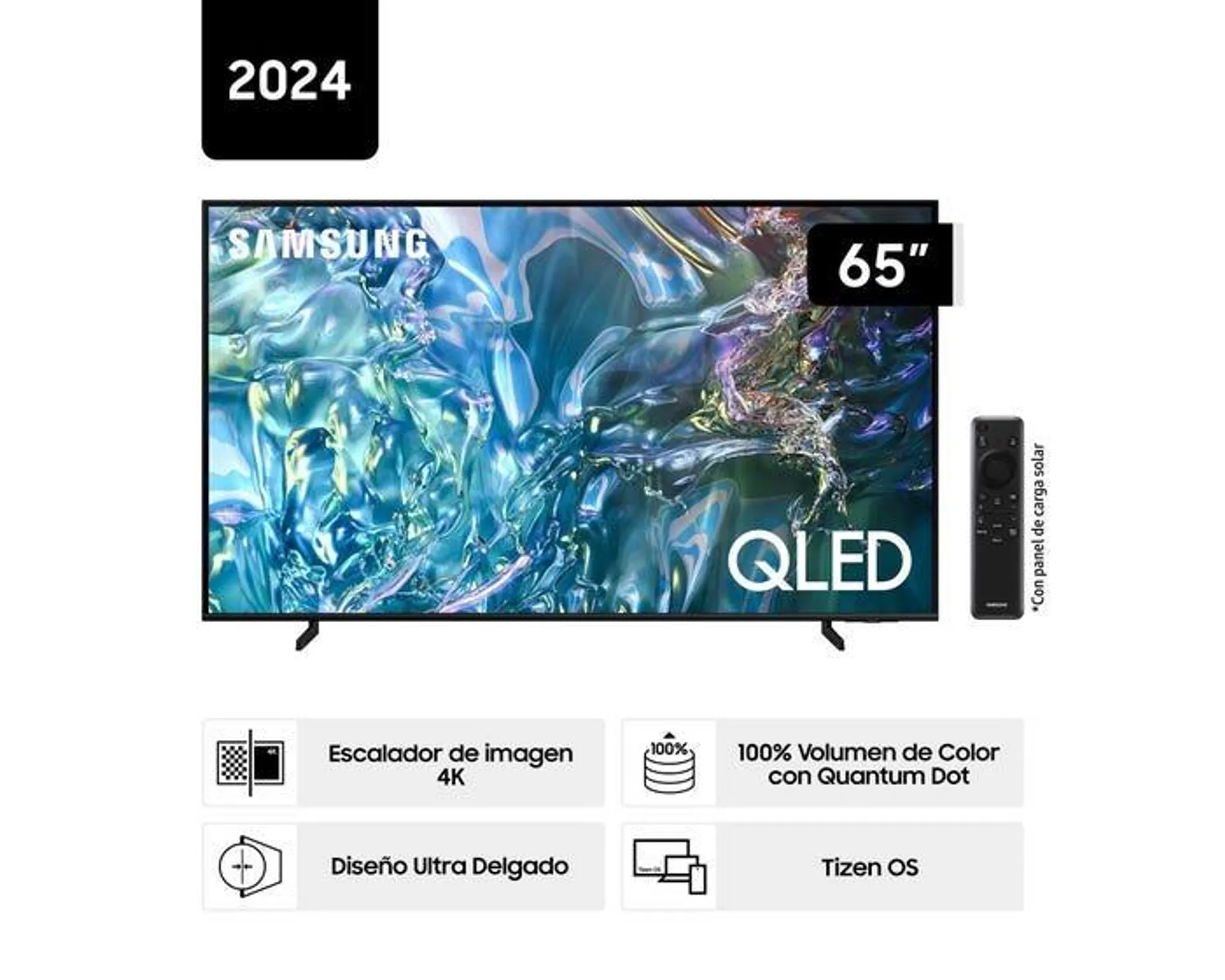 Televisor Samsung Smart TV 65" 4K QLED QN65Q60DAGXPE