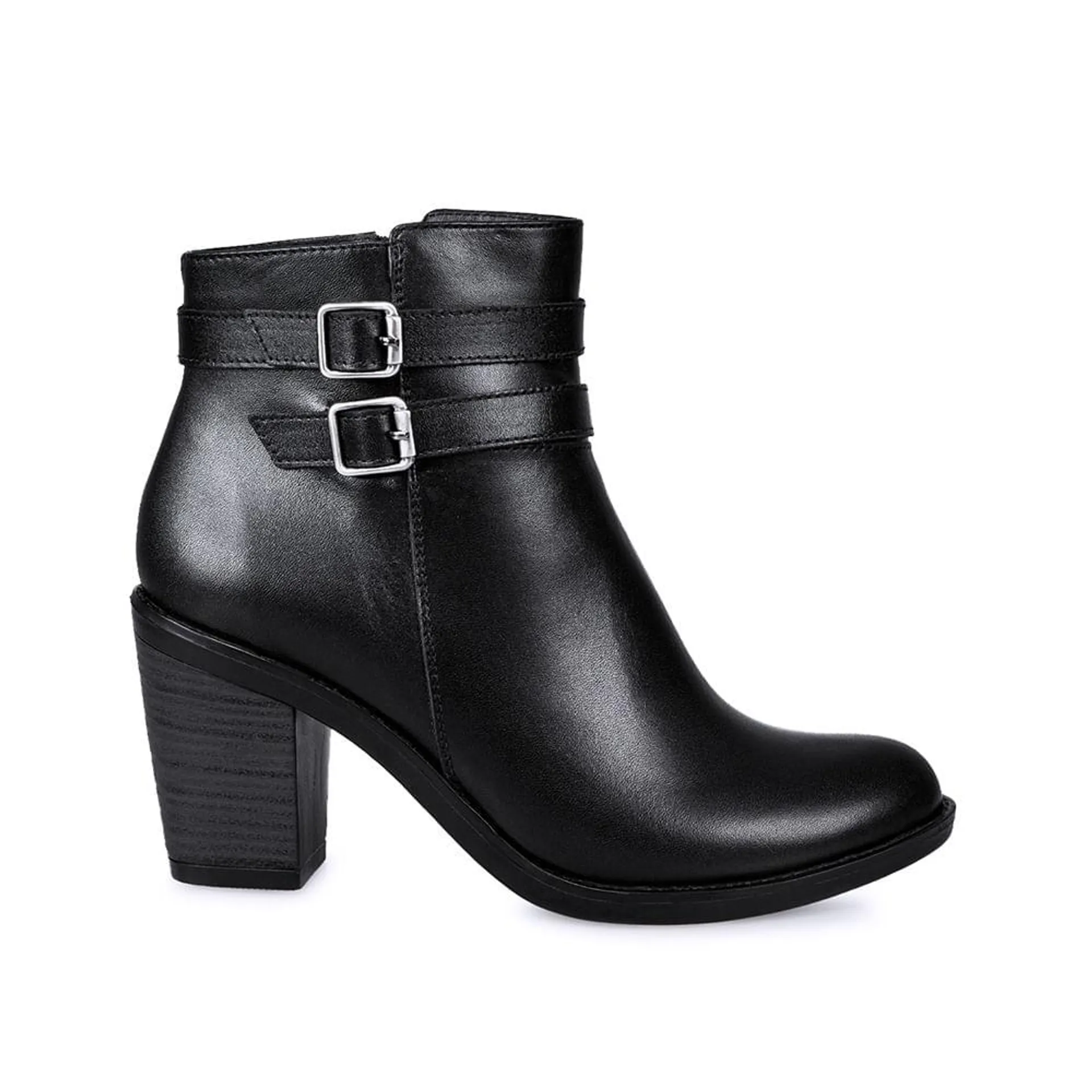 Botin Jodhpur Casual FER-2401 Negro Viale Cuero