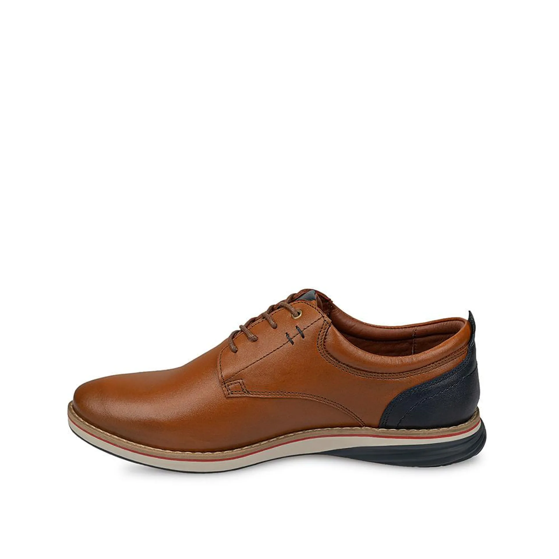 Zapato Derby Casual JOSE-044 Habano Viale Homme Cuero