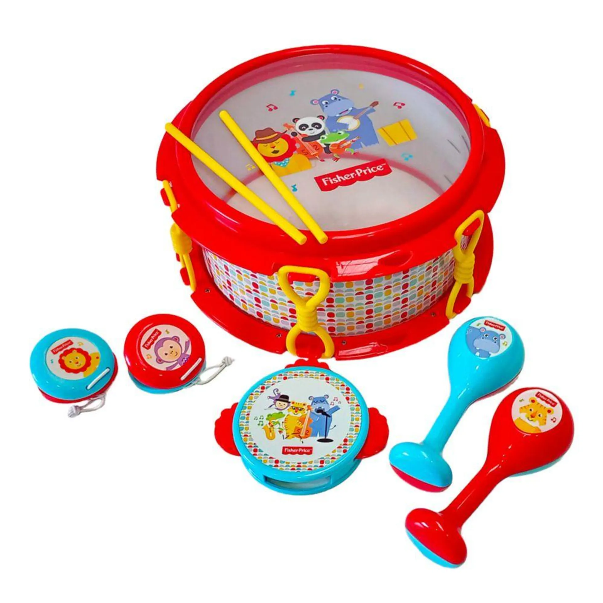 Set Musical Bateria De Juguete Fisher Price