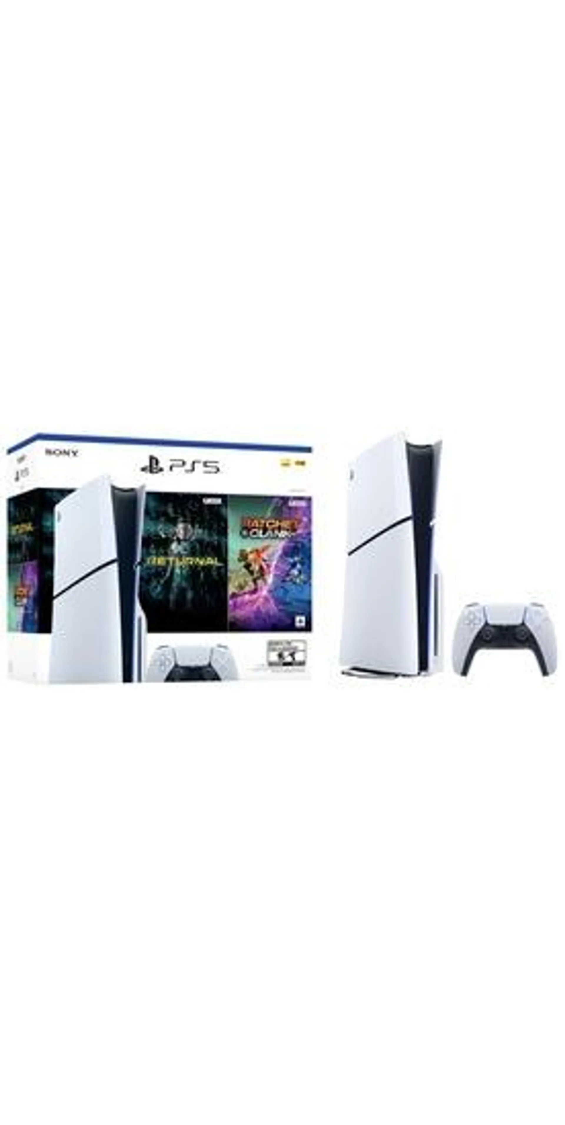 PlayStation 5 Slim Estándar 2 Juegos (Returnal + Ratchet&Clank)