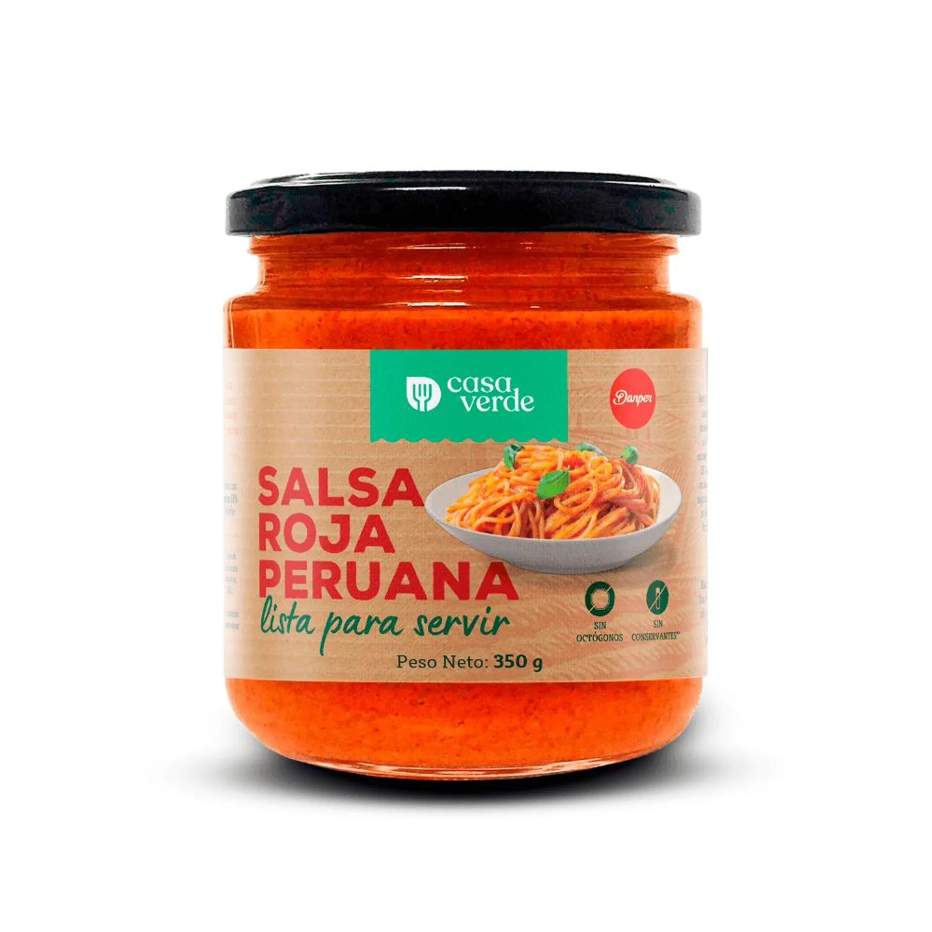 Salsa roja x 350 gr.