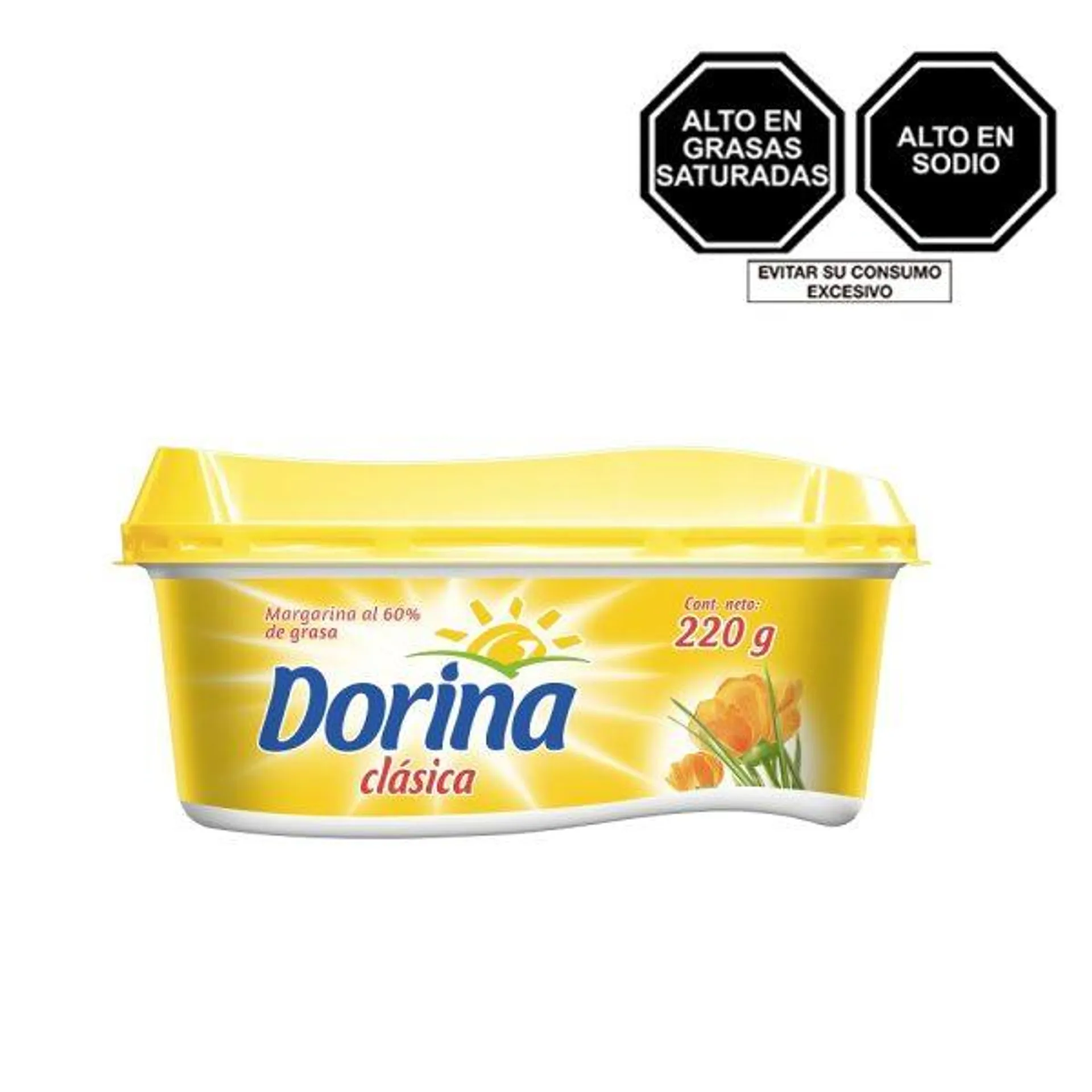 Margarina Dorina Clásica Pote 220g