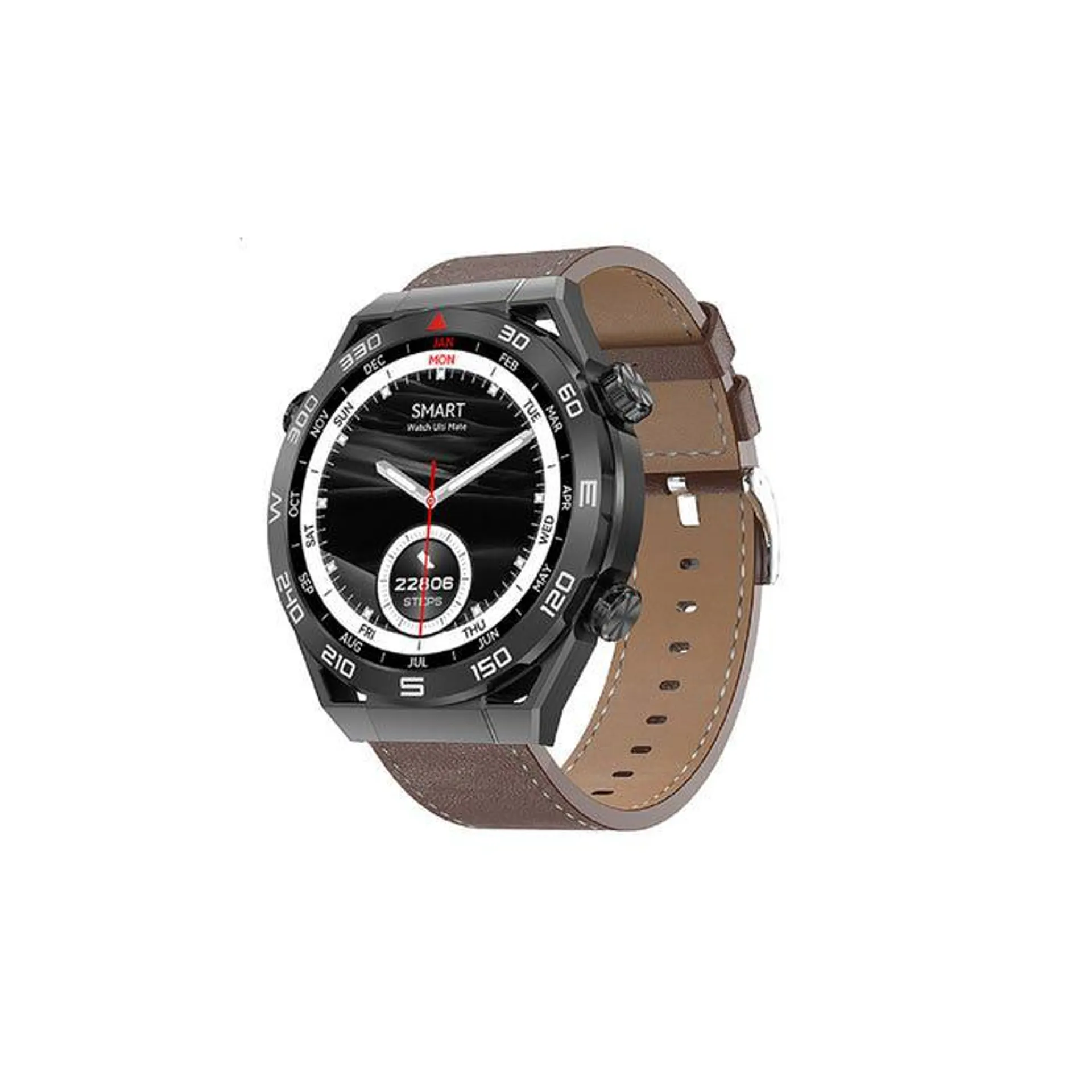 Smartwatch DT Ultra Mate Black Leather