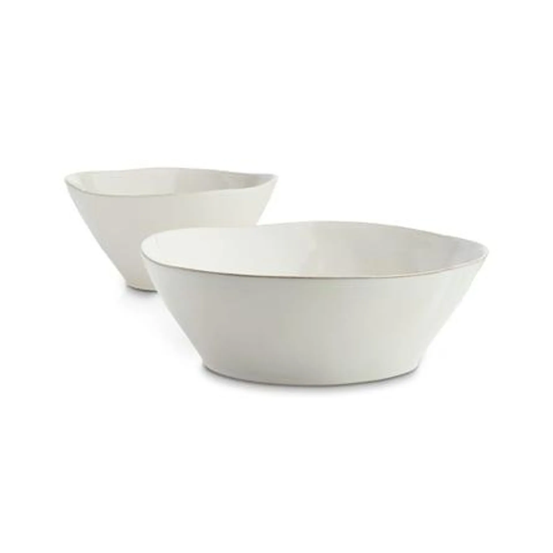 Bowl para Servir Marin Grande Blanco Crate&Barrel