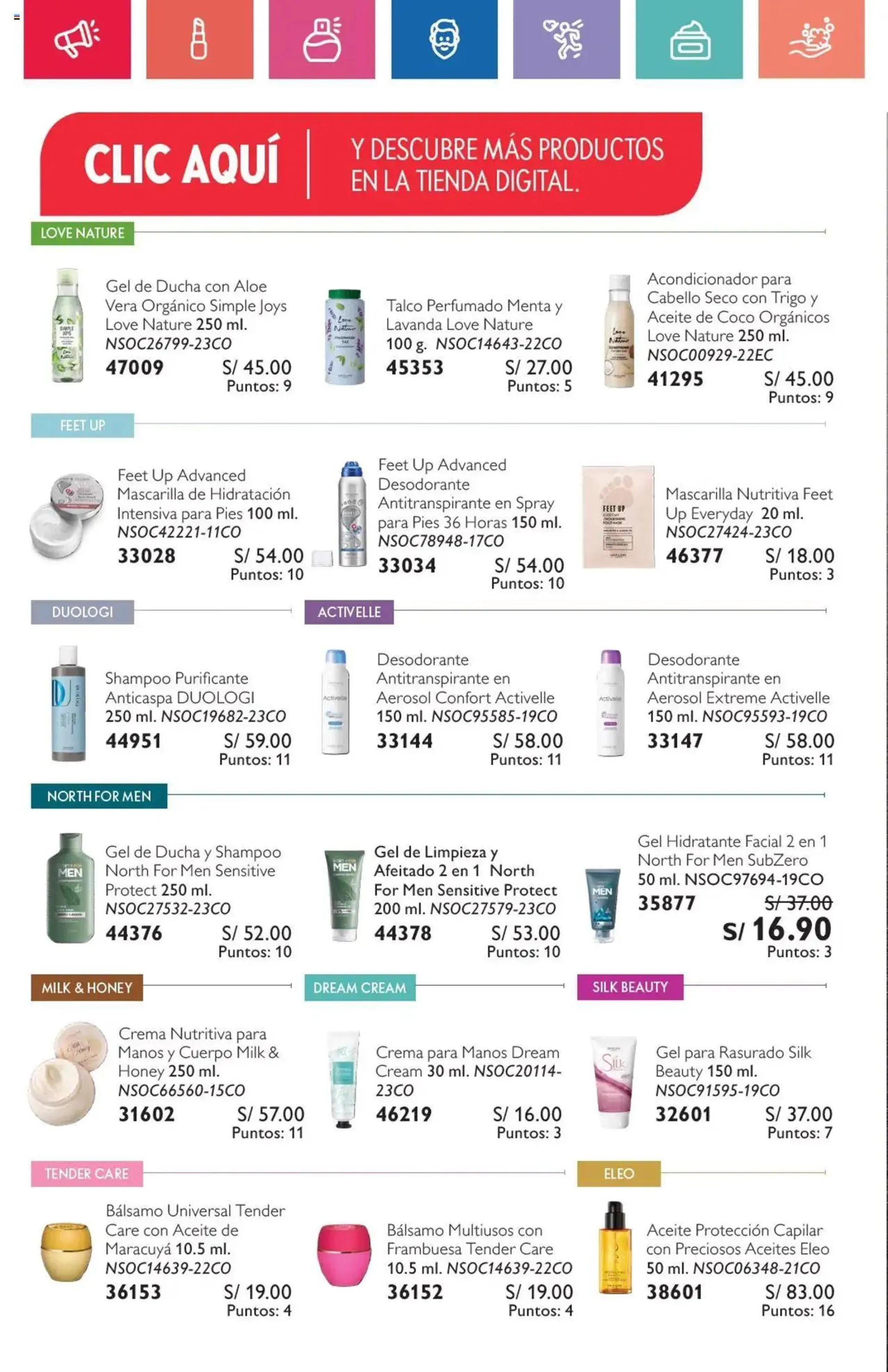 Catalogo de Oriflame - Campaña 13 7 de setiembre al 27 de setiembre 2024 - Pag 70