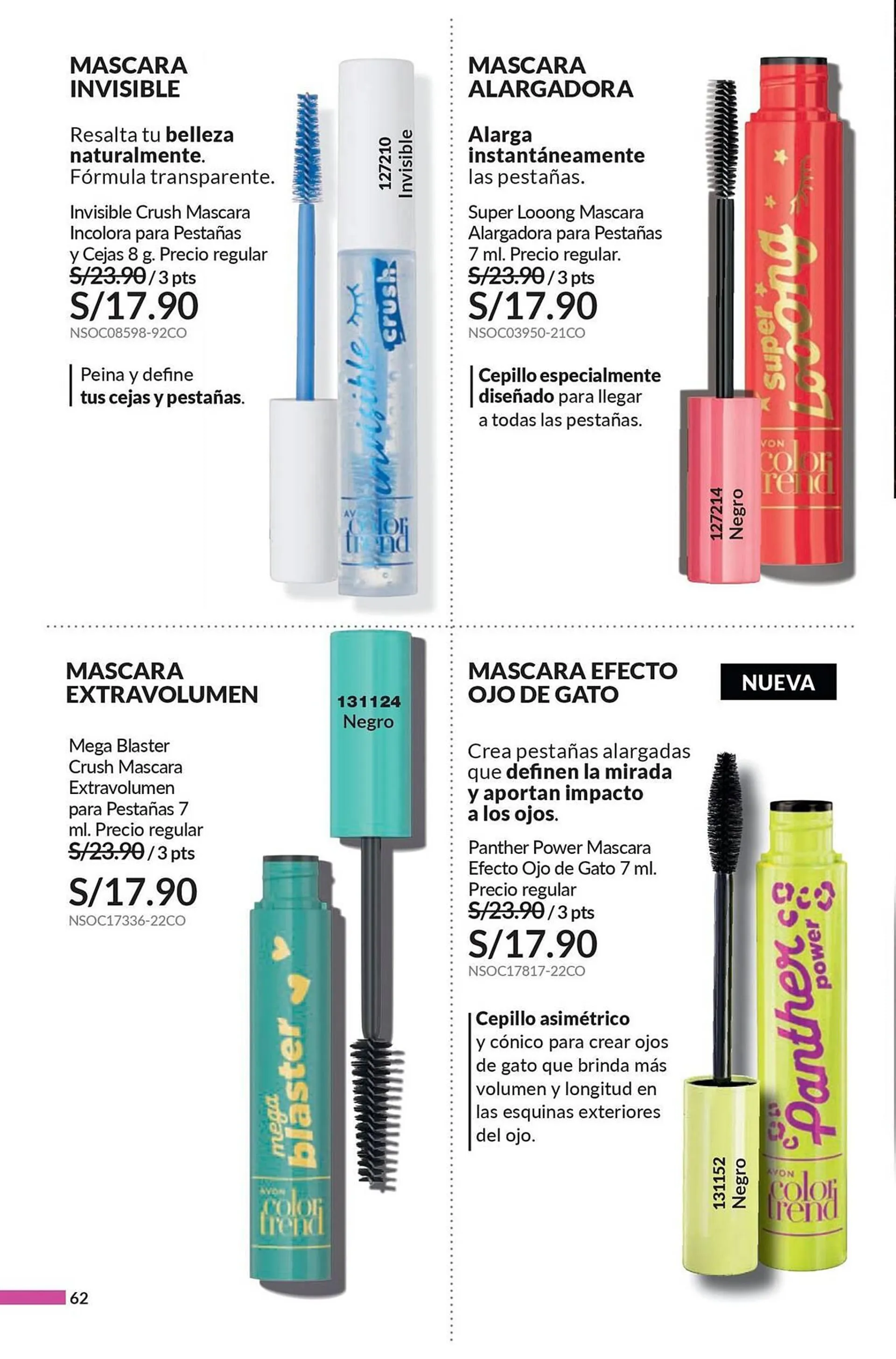 Catalogo de Catálogo Avon 3 de abril al 30 de abril 2024 - Pag 62