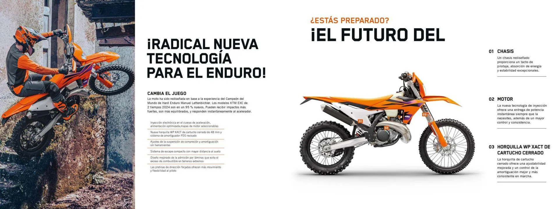 Catalogo de KTM ENDURO RANGE 2024 9 de mayo al 31 de diciembre 2024 - Pag 5