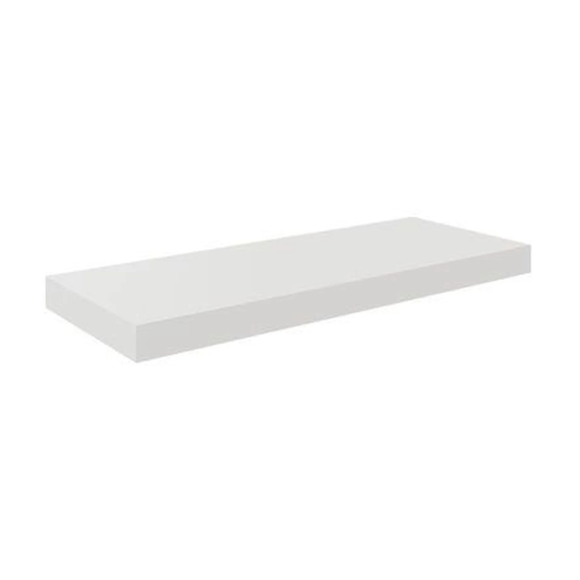 Repisa flotante 60x23.5 color Blanco Spaceo