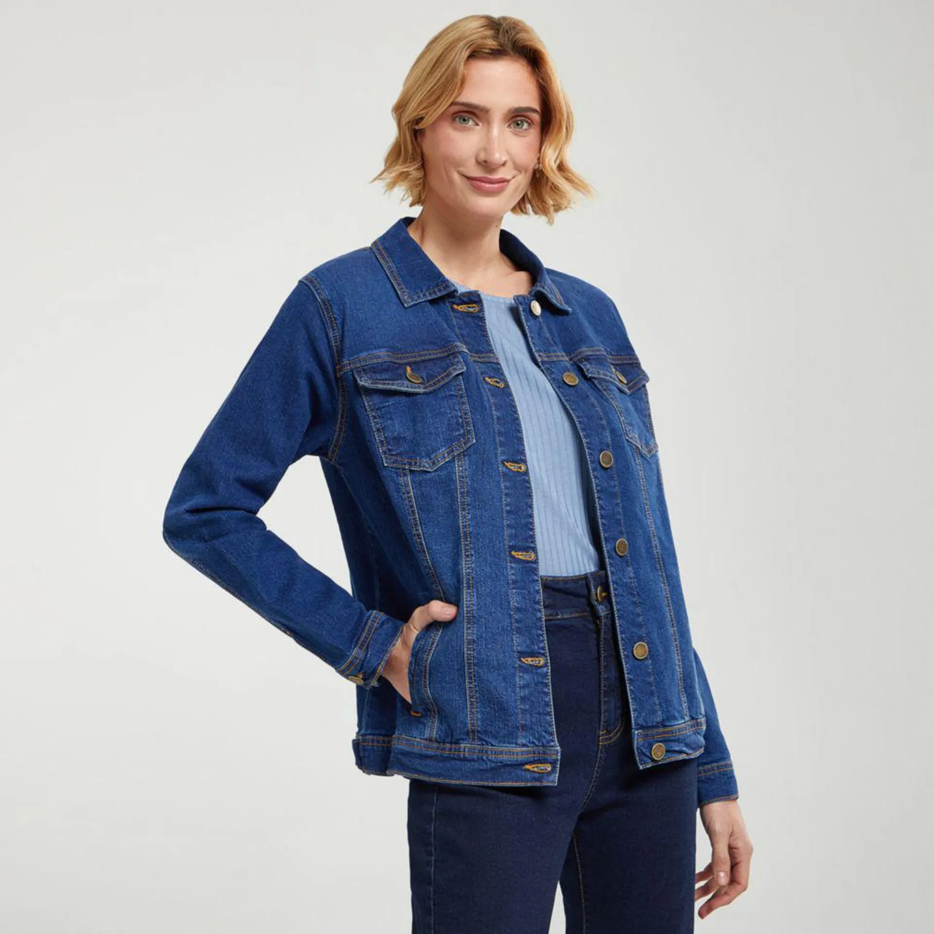 Casaca Madison Mujer Denim