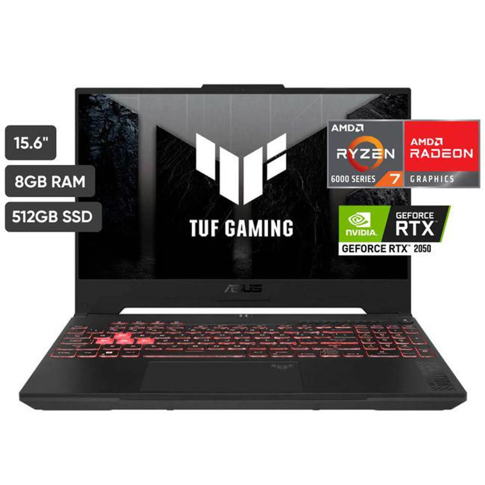 Laptop ASUS TUF Gaming A15 FA507RF-HN001W 15.6" R7 8GB 512GB SSD RTX2050