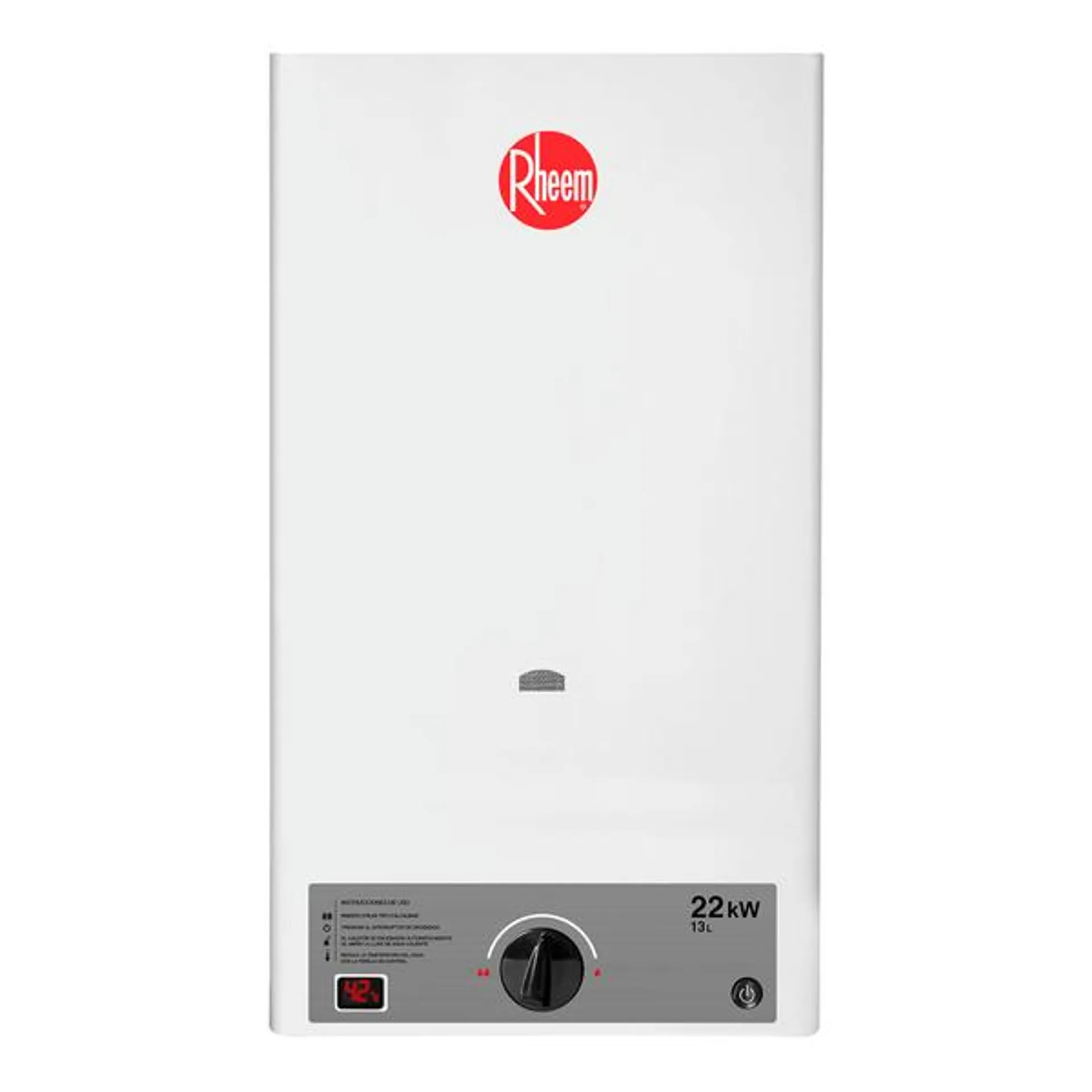 Rheem - Calefón gas BEYON 13 2EV | Blanco