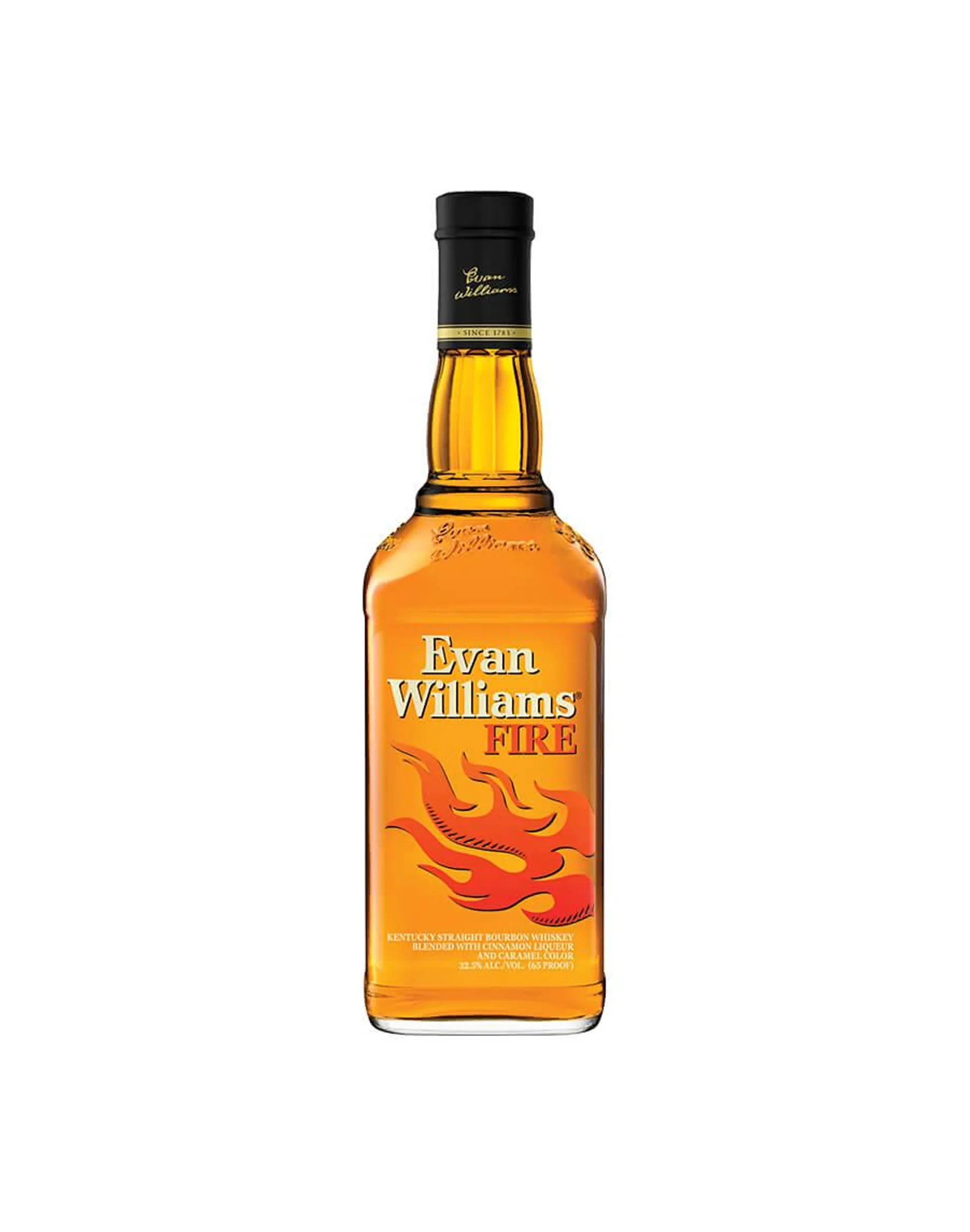 WHISKEY EVAN WILLIAMS FIRE 750ML