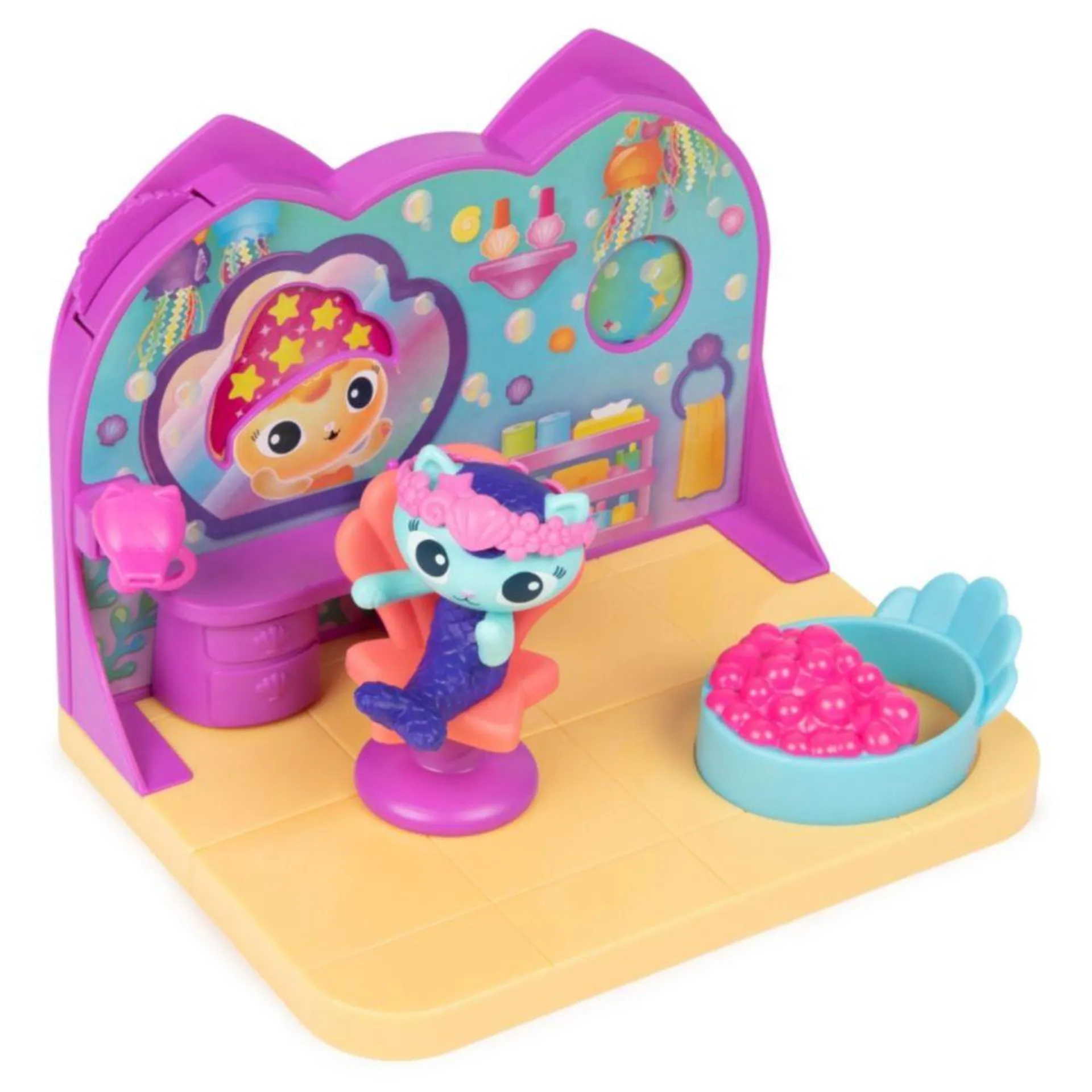 Set De Juego Gabbys Dollhouse Cuarto De Spa Gatirena