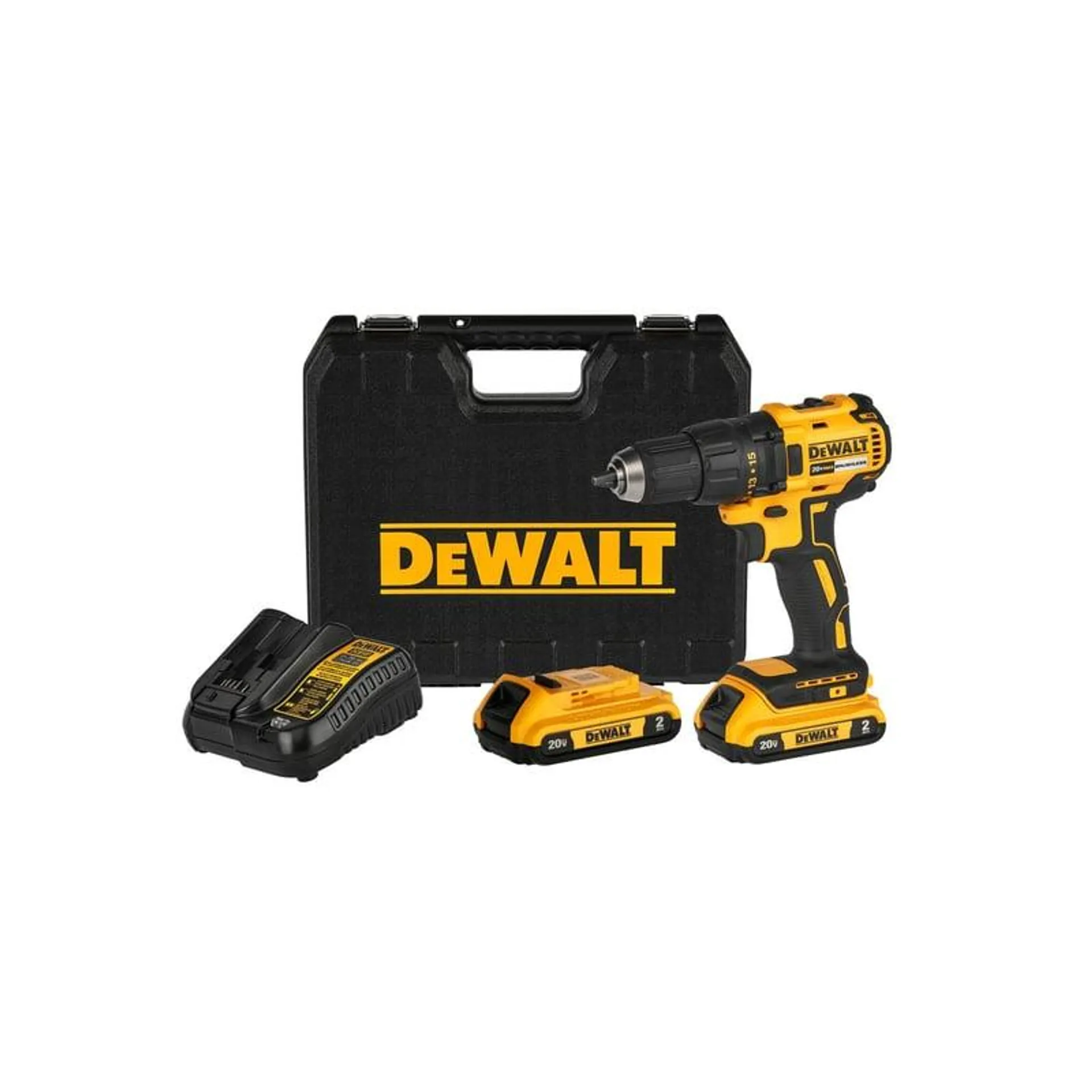 Taladro Atornillador Inalambrico 1/2" 20V BRUSHLESS DCD7771D2 Dewalt