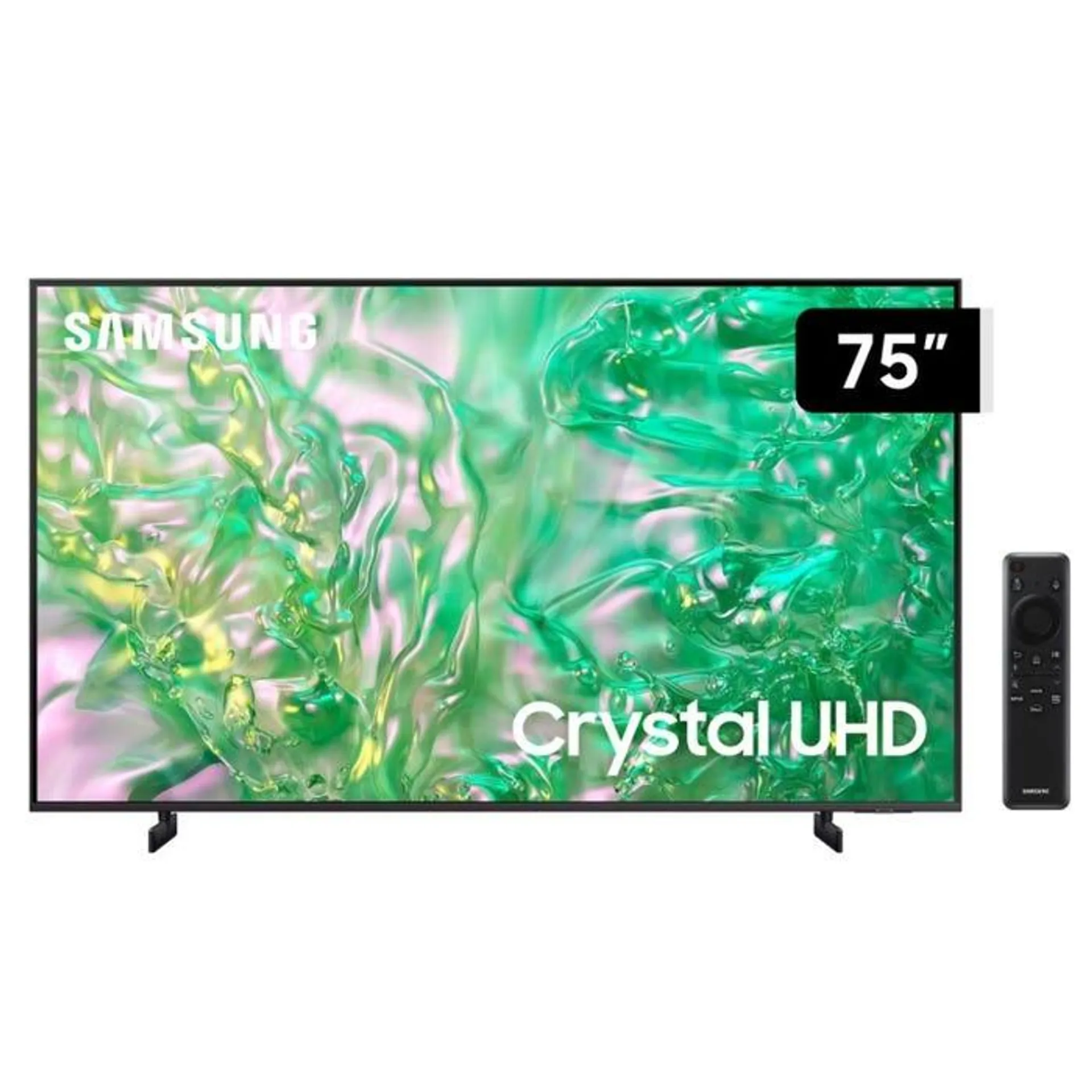 TV Samsung 75'' LED Crystal 4K UHD Tizen DU8000 2024