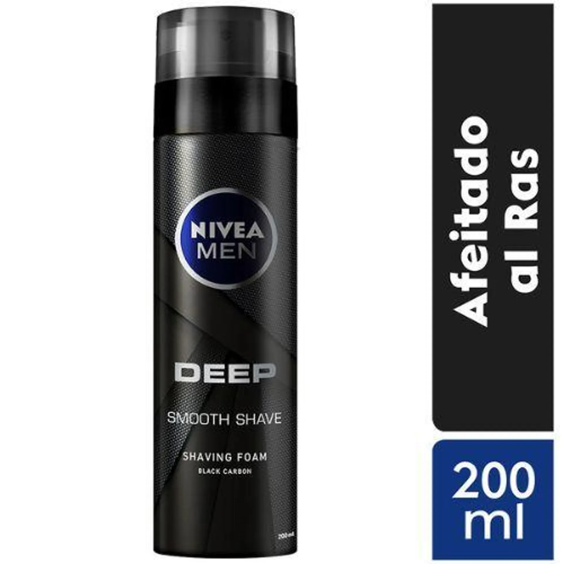 Nivea For Men Espuma de Afeitar Deep - Frasco 200 Ml