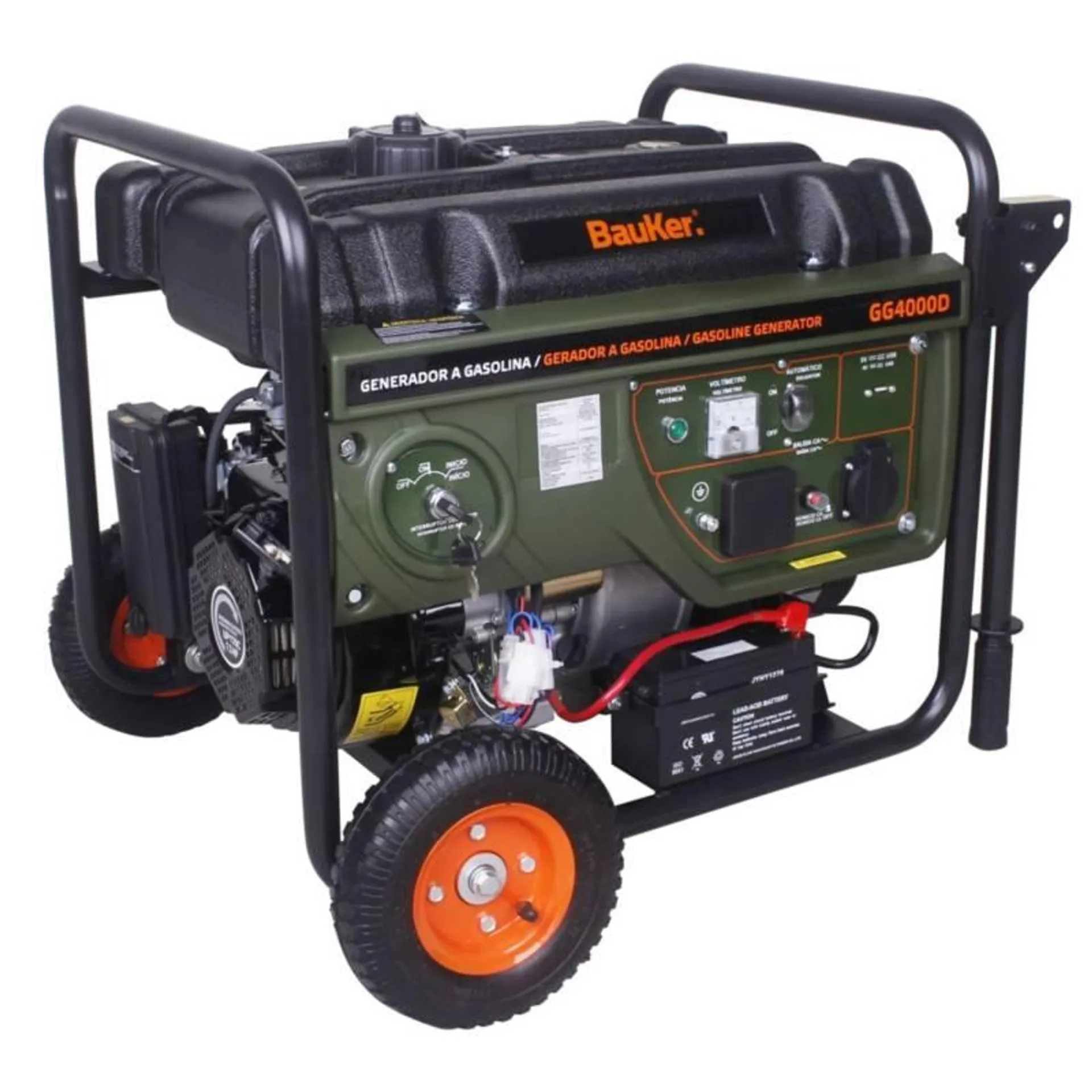 Generador a Gasolina 4000W Bauker