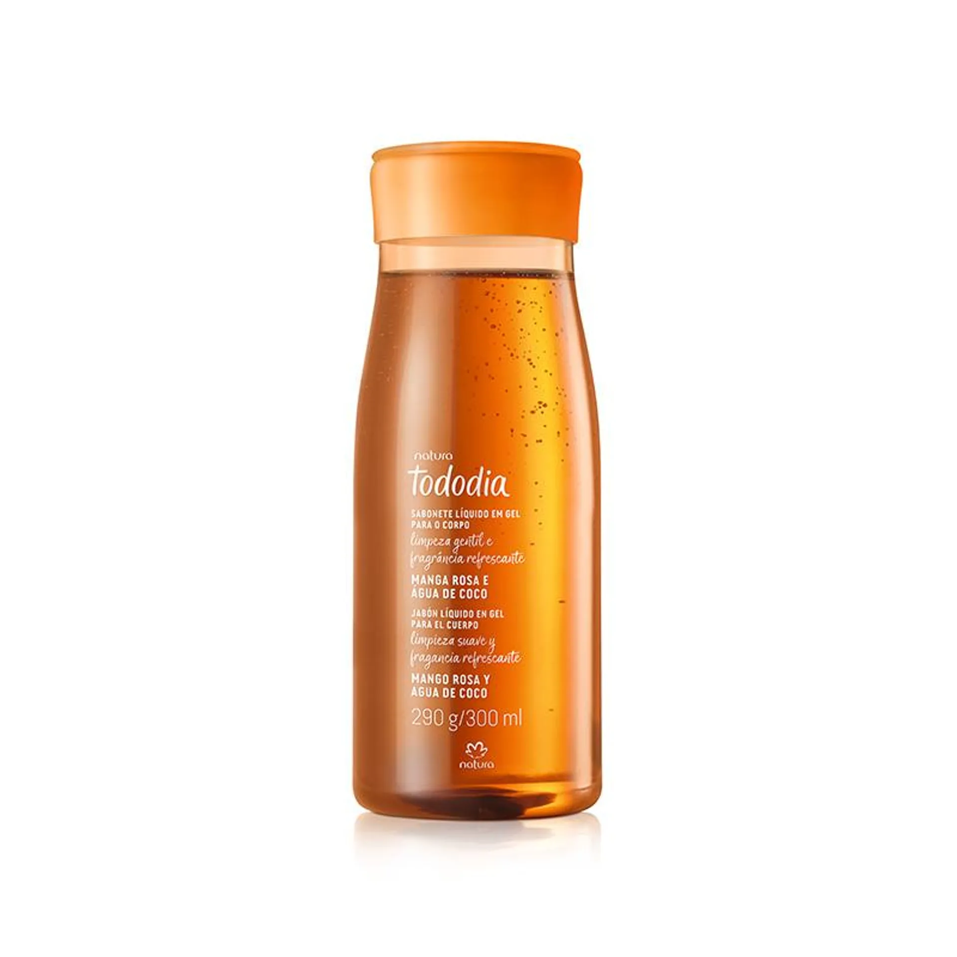 Tododia Jabón líquido en gel mango rosa y agua de coco 300 ml