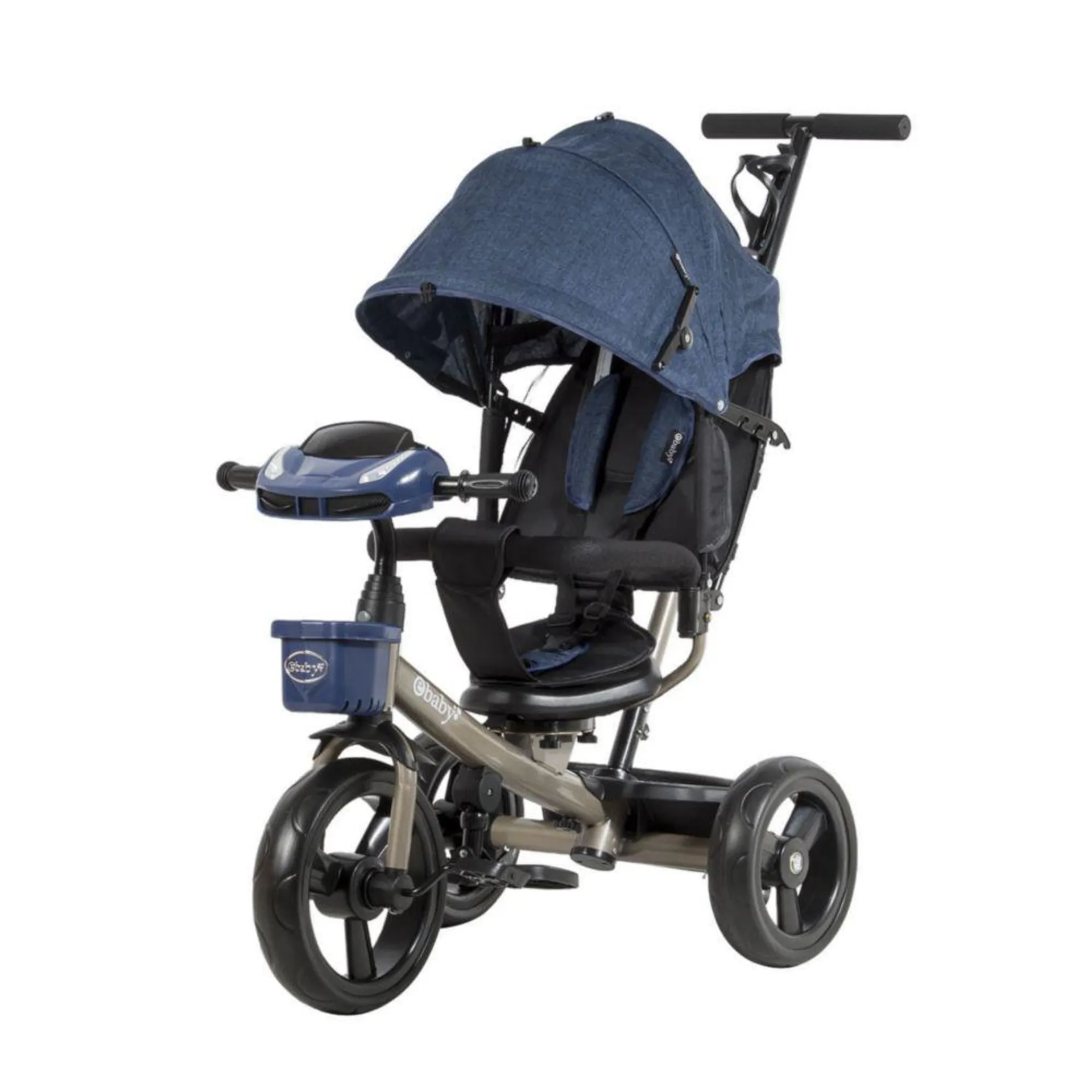 Triciclo Para Niños Ebaby Con Entrada Usb Legend Azul