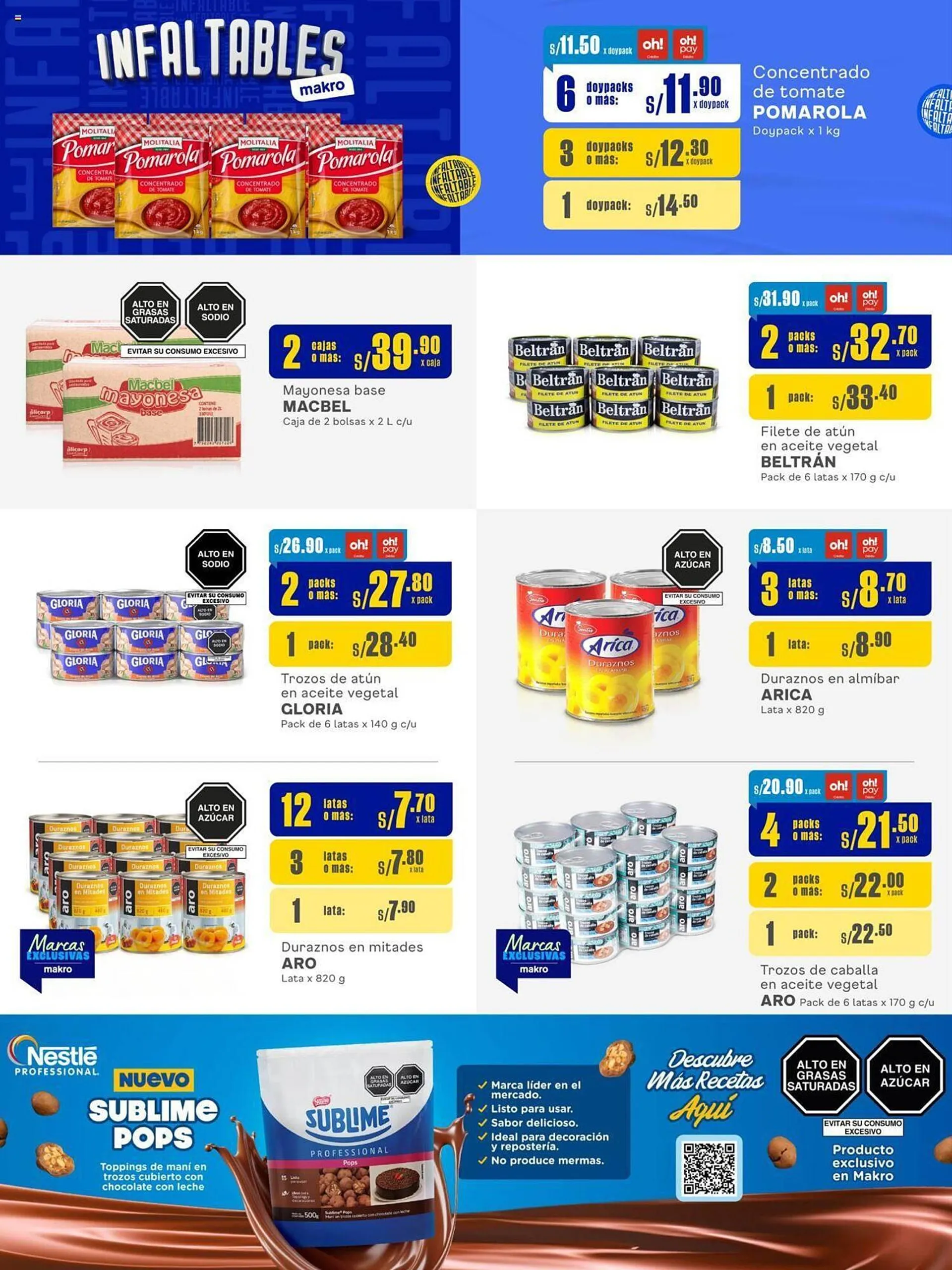 Catalogo de Catálogo Makro 26 de setiembre al 9 de octubre 2024 - Pag 4