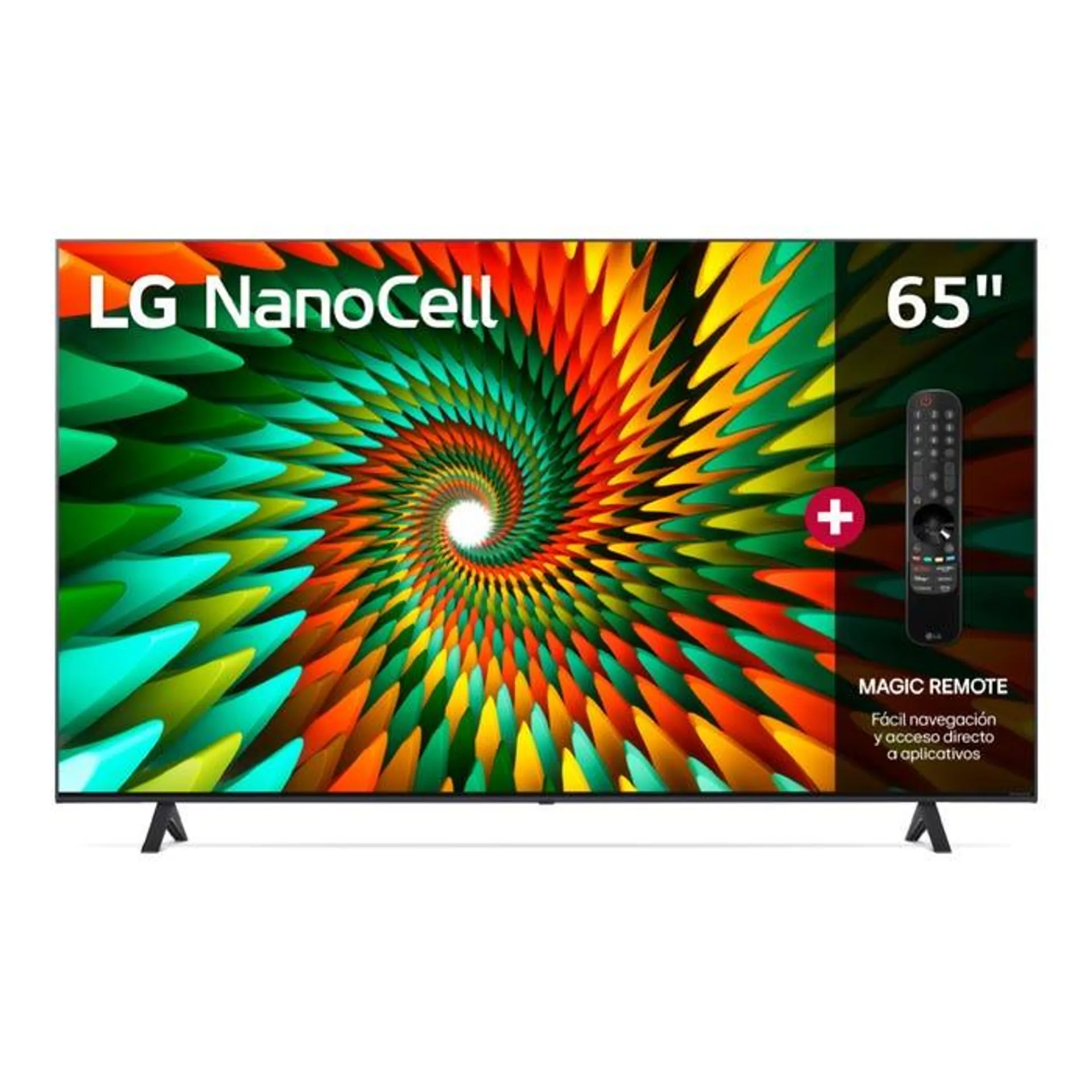 TV LG 65'' NanoCell 4K UHD Smart TV con ThinQ AI 65NANO77SRAZ