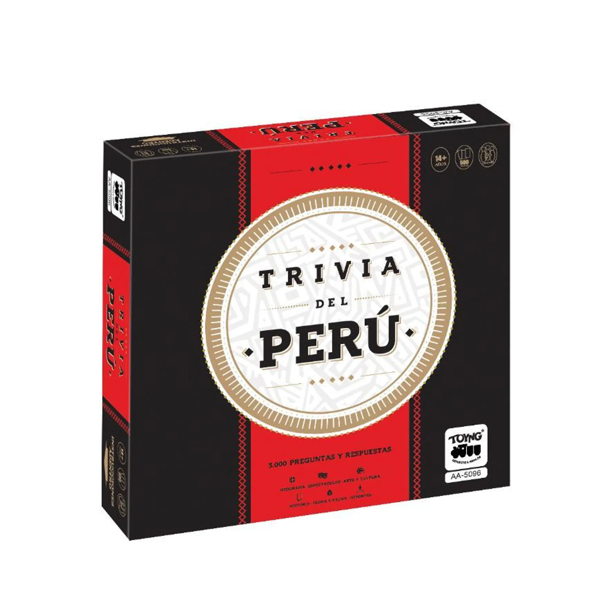 Juego De Mesa Toyng Trivia Del Perú