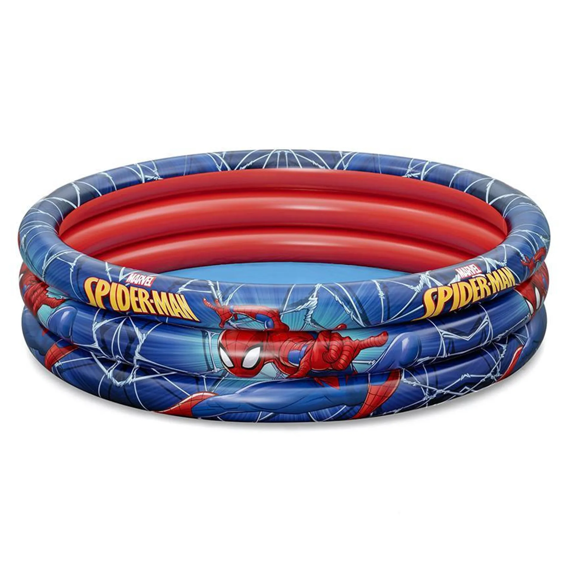 Piscina 3 Anillos Best Way Hombre Araña 122X30Cm