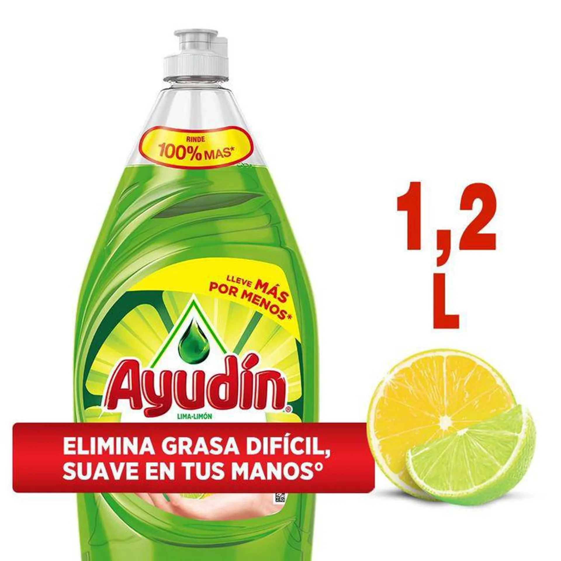 Lavavajillas Ayudín Lima Limón 1.2L