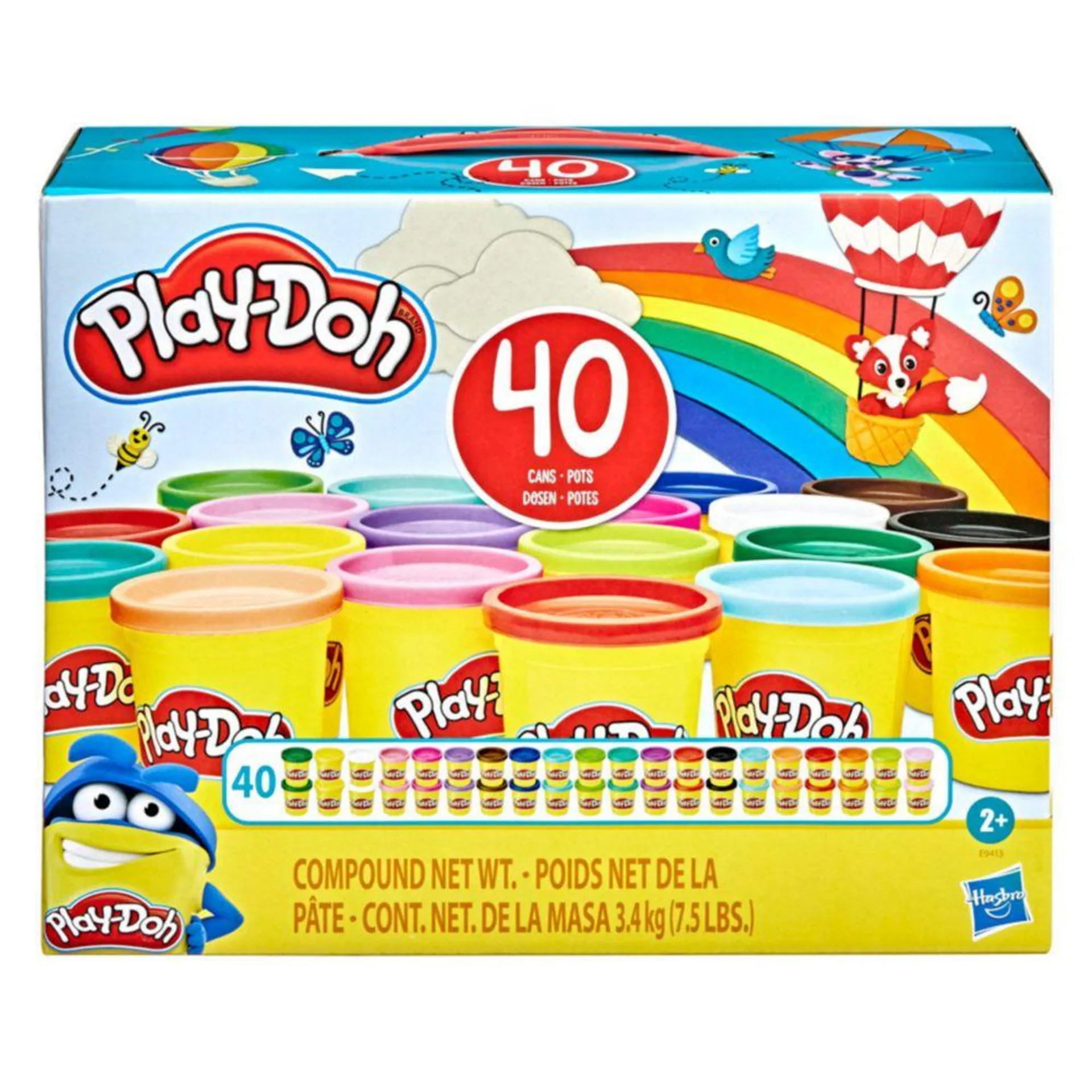 Masas y Plastilinas Play Doh Fantástico 40 Pack