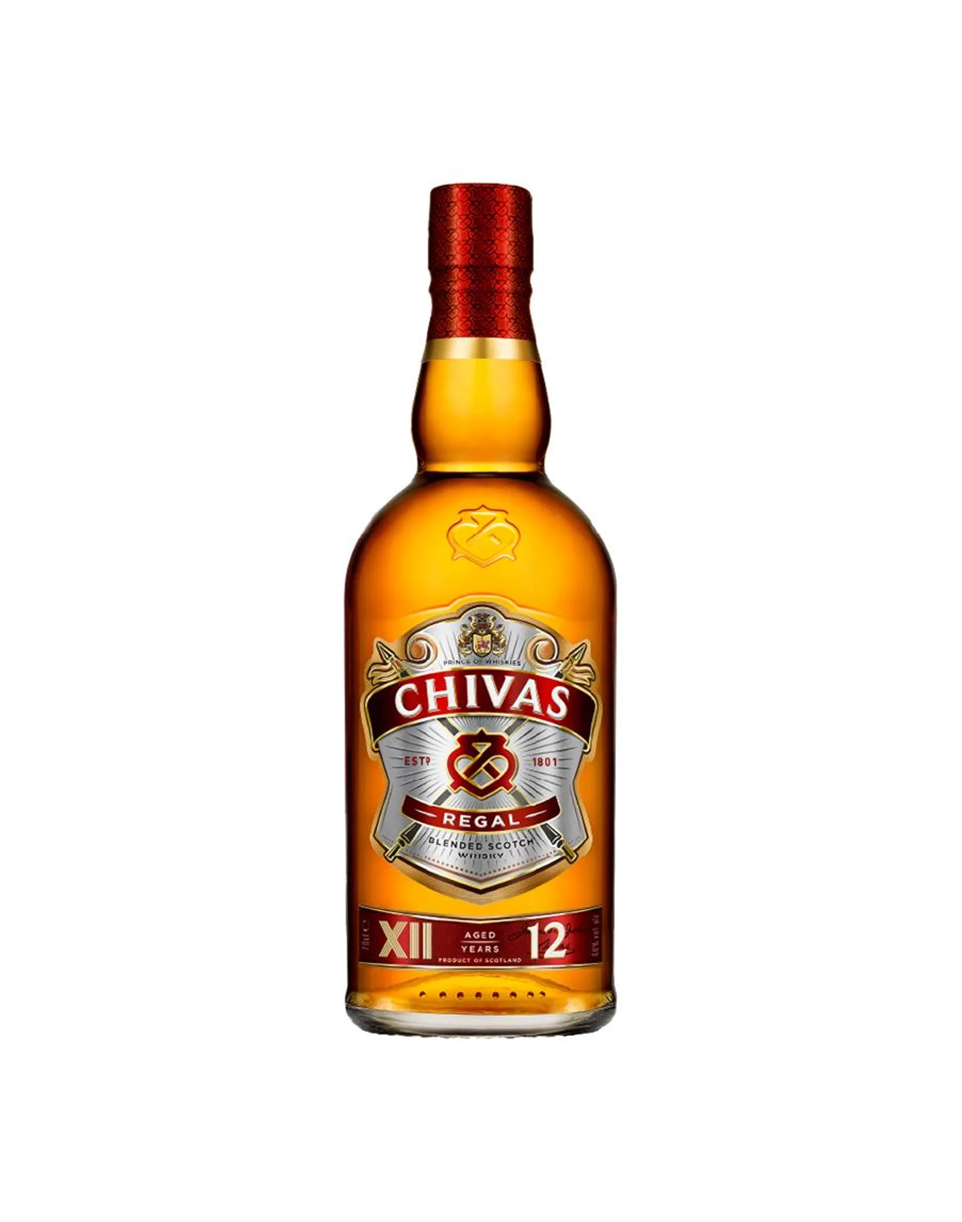 WHISKY CHIVAS REGAL 12 AÑOS 1LT