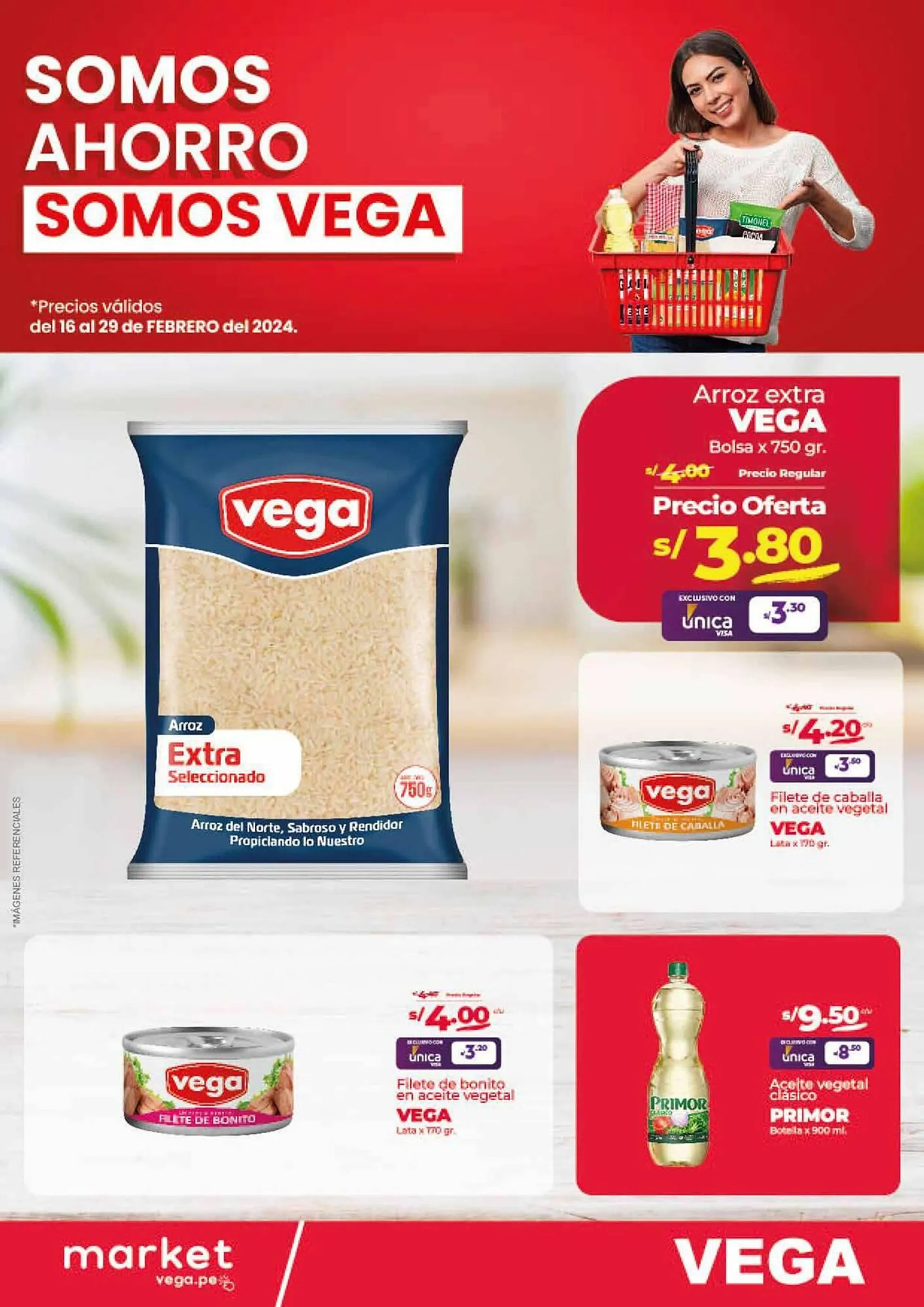 Catálogo y ofertas de Vega
