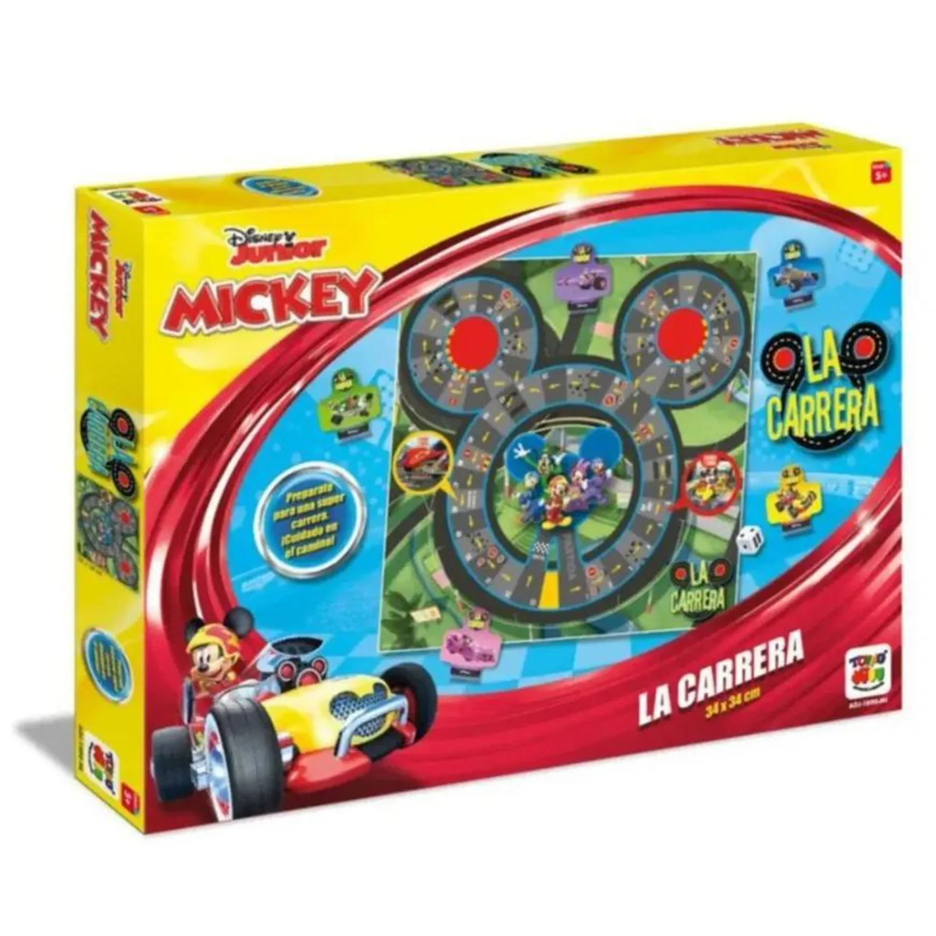 Juego De Mesa Disney La Carrera Mickey Mouse