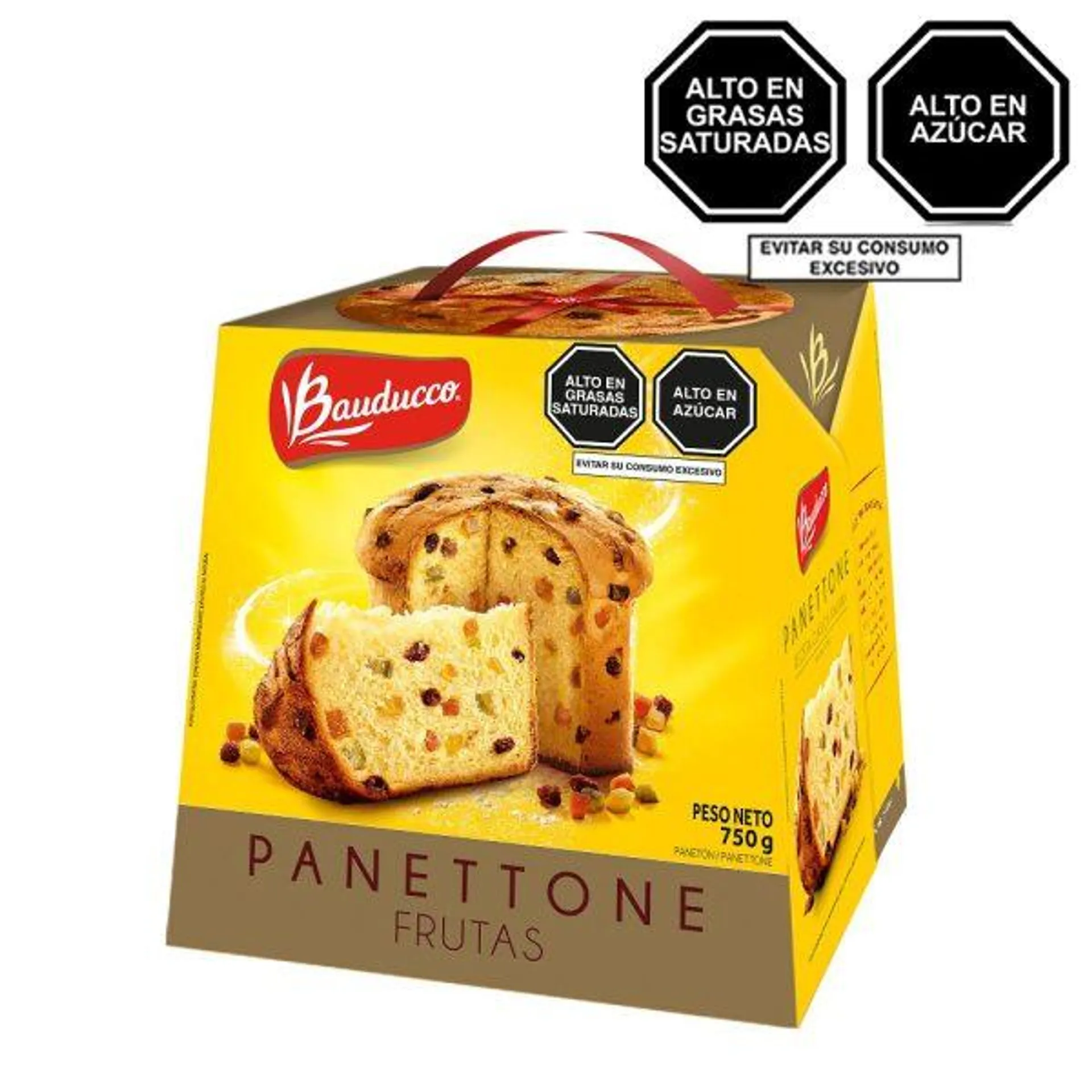 Panetón Bauducco Frutas 750g